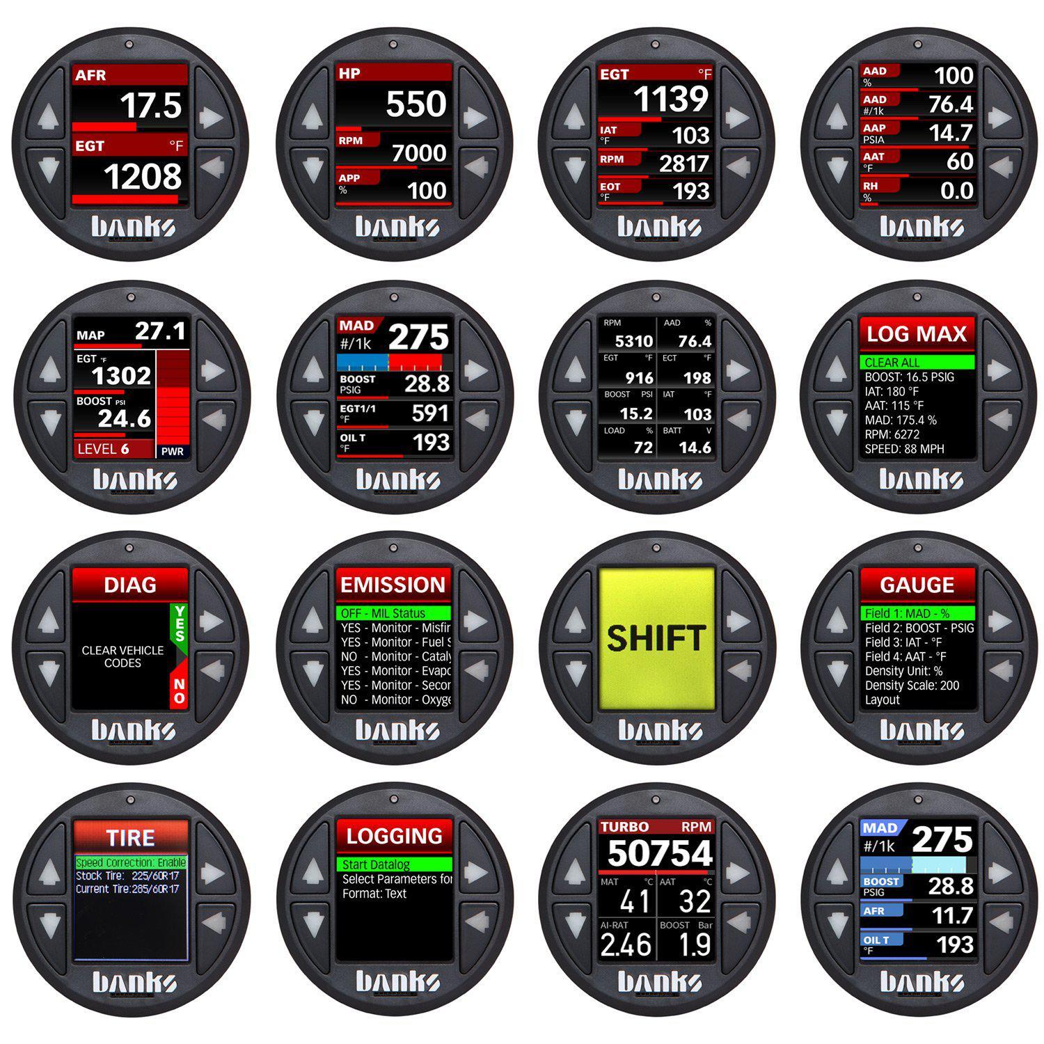 Banks iDash 1.8 SuperGauge (66560)-Monitor-Banks Power-Dirty Diesel Customs