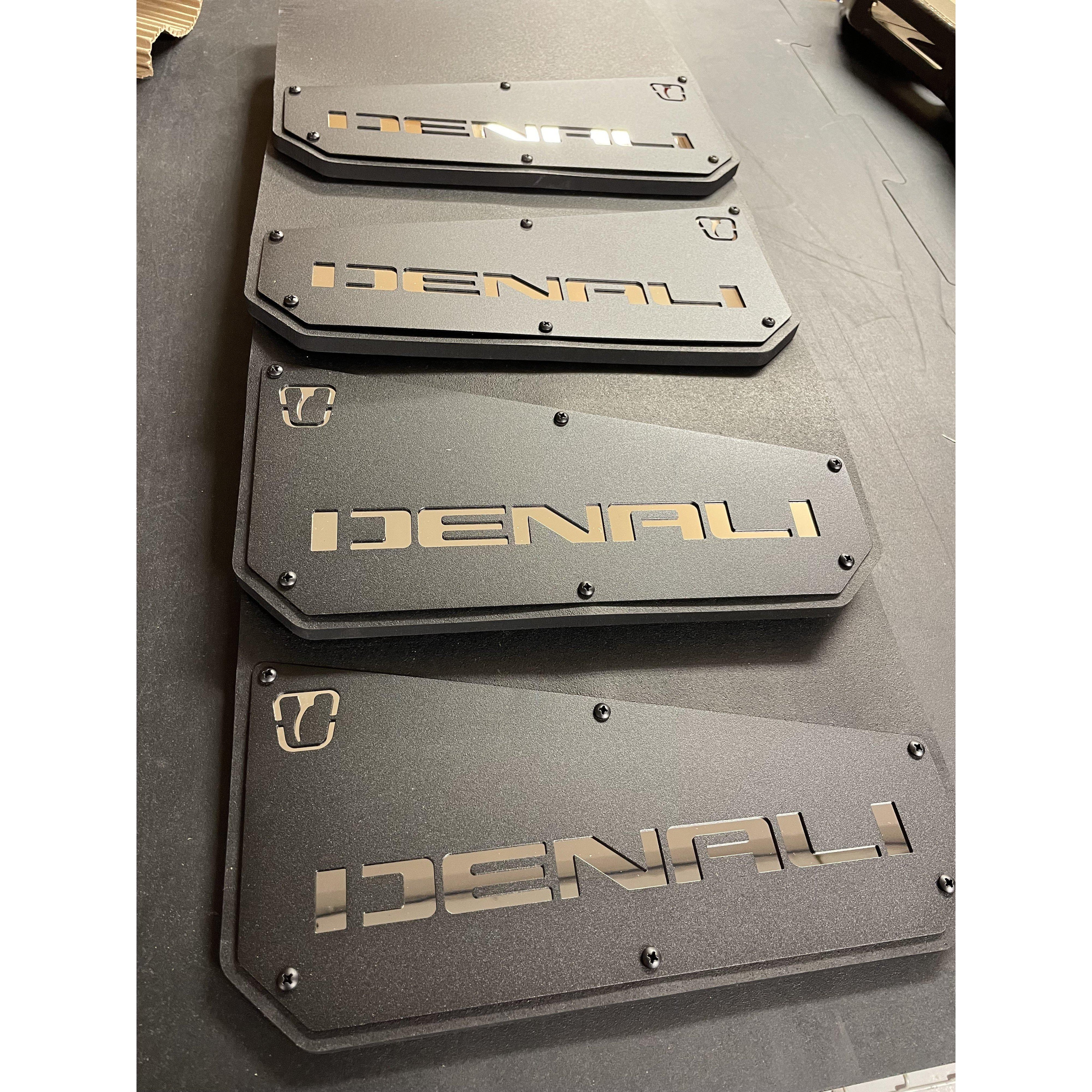 Custom Logo Kickplates (TI-CUST-KP)-Mud Flap Options-Trigger Industries-Dirty Diesel Customs