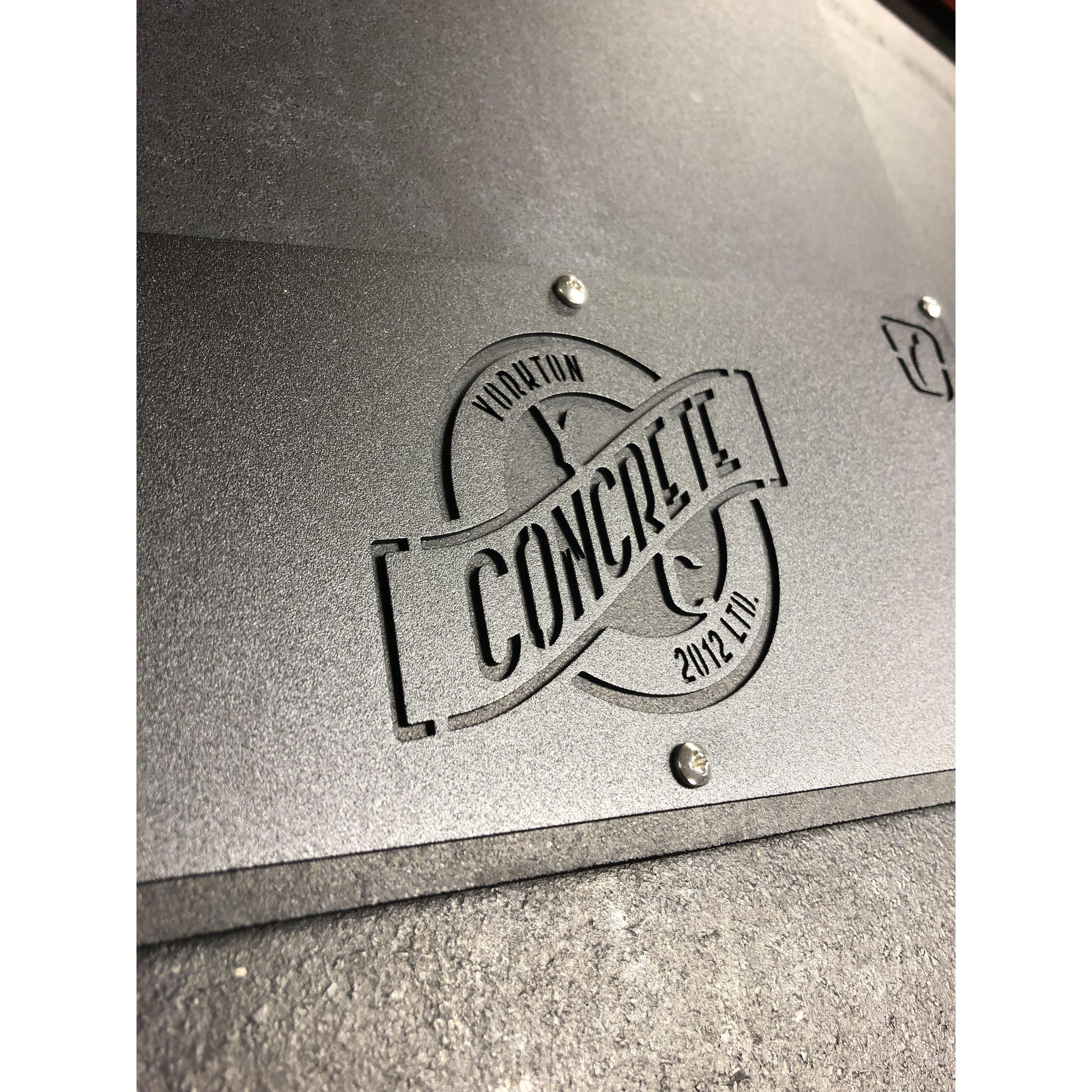 Custom Logo Kickplates (TI-CUST-KP)-Mud Flap Options-Trigger Industries-Dirty Diesel Customs