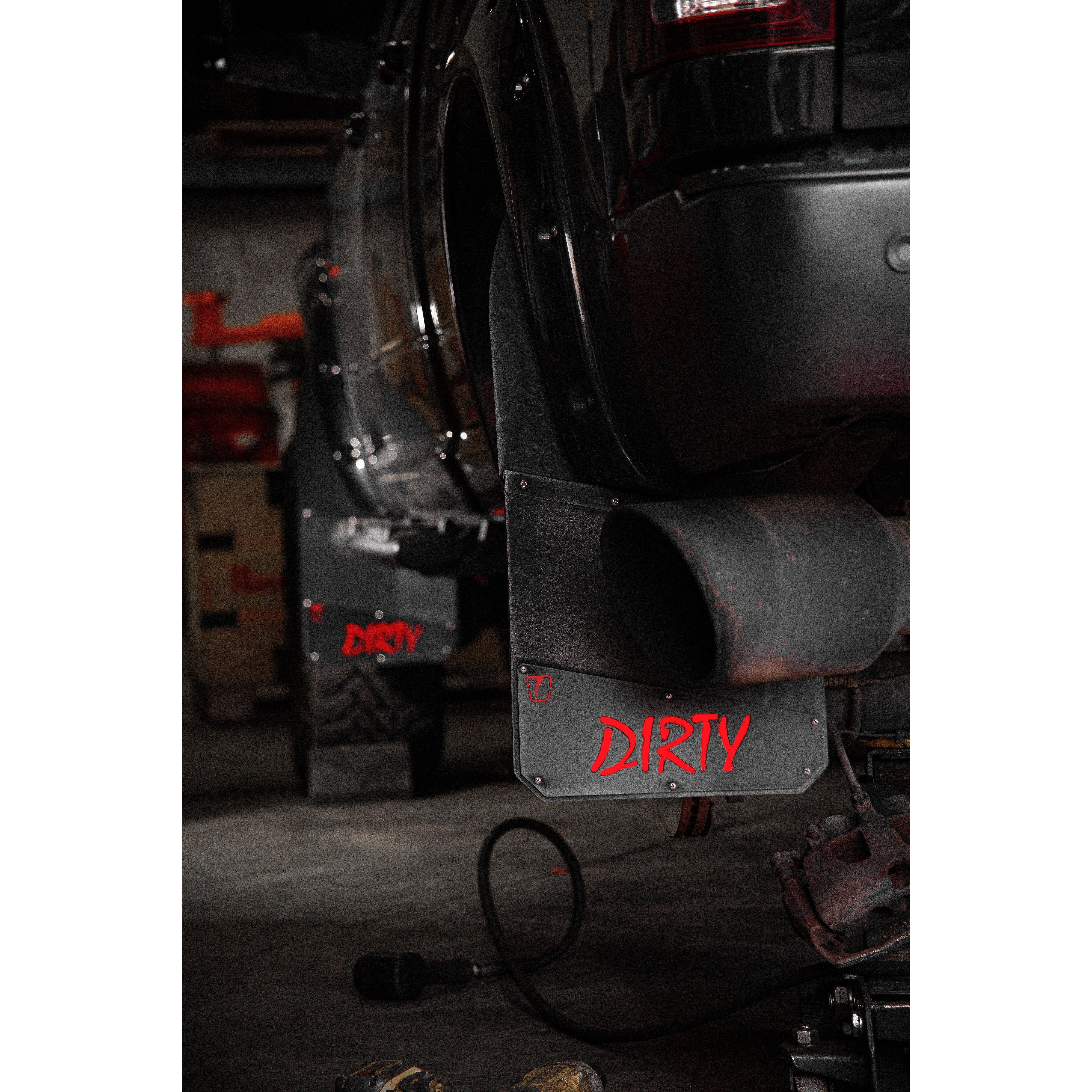 DIRTY Standard Height Mud Flaps-Mud Flap-Trigger Industries-Dirty Diesel Customs