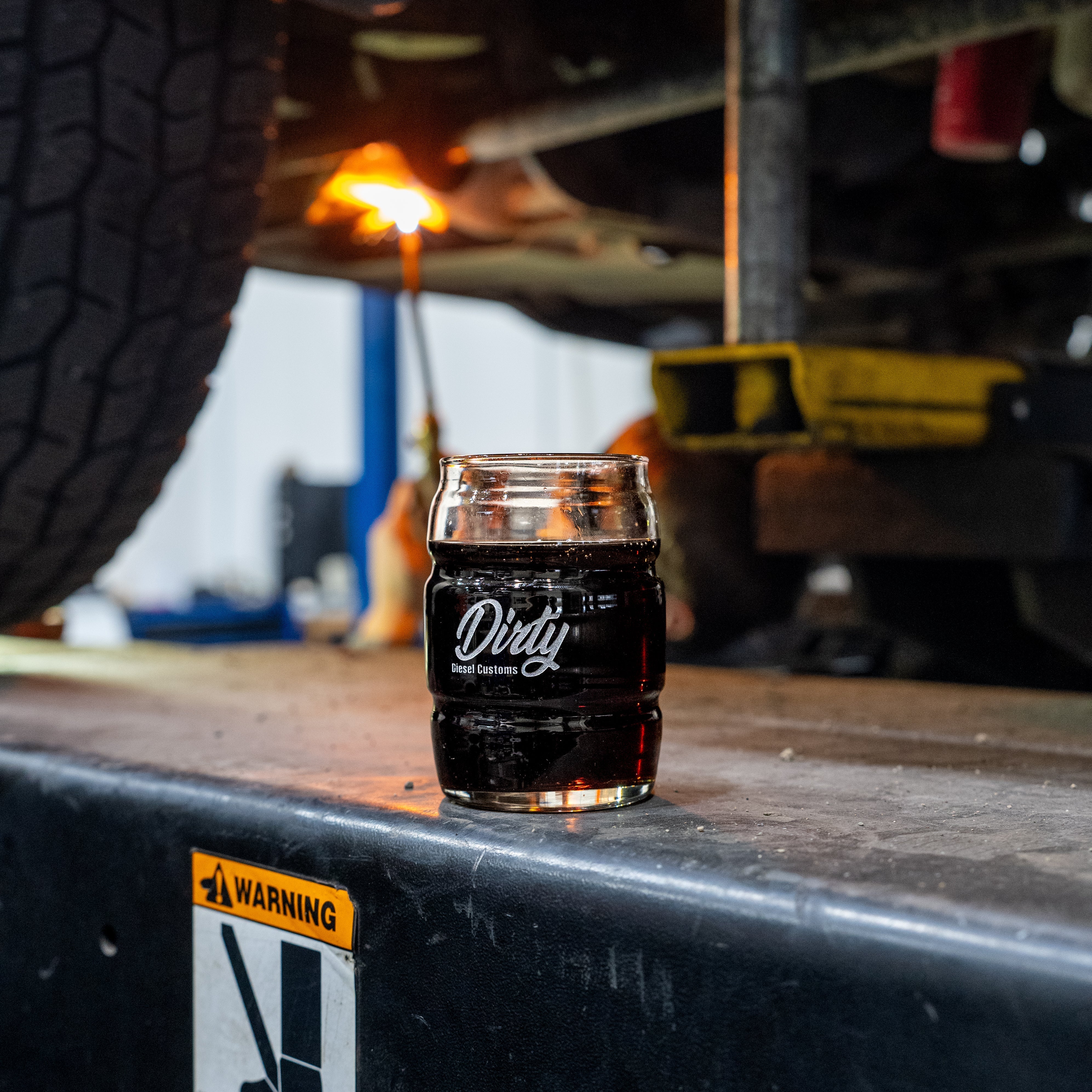 Dirty Diesel Beer Glass Set-Glasses-Dirty Diesel Customs-Dirty Diesel Customs