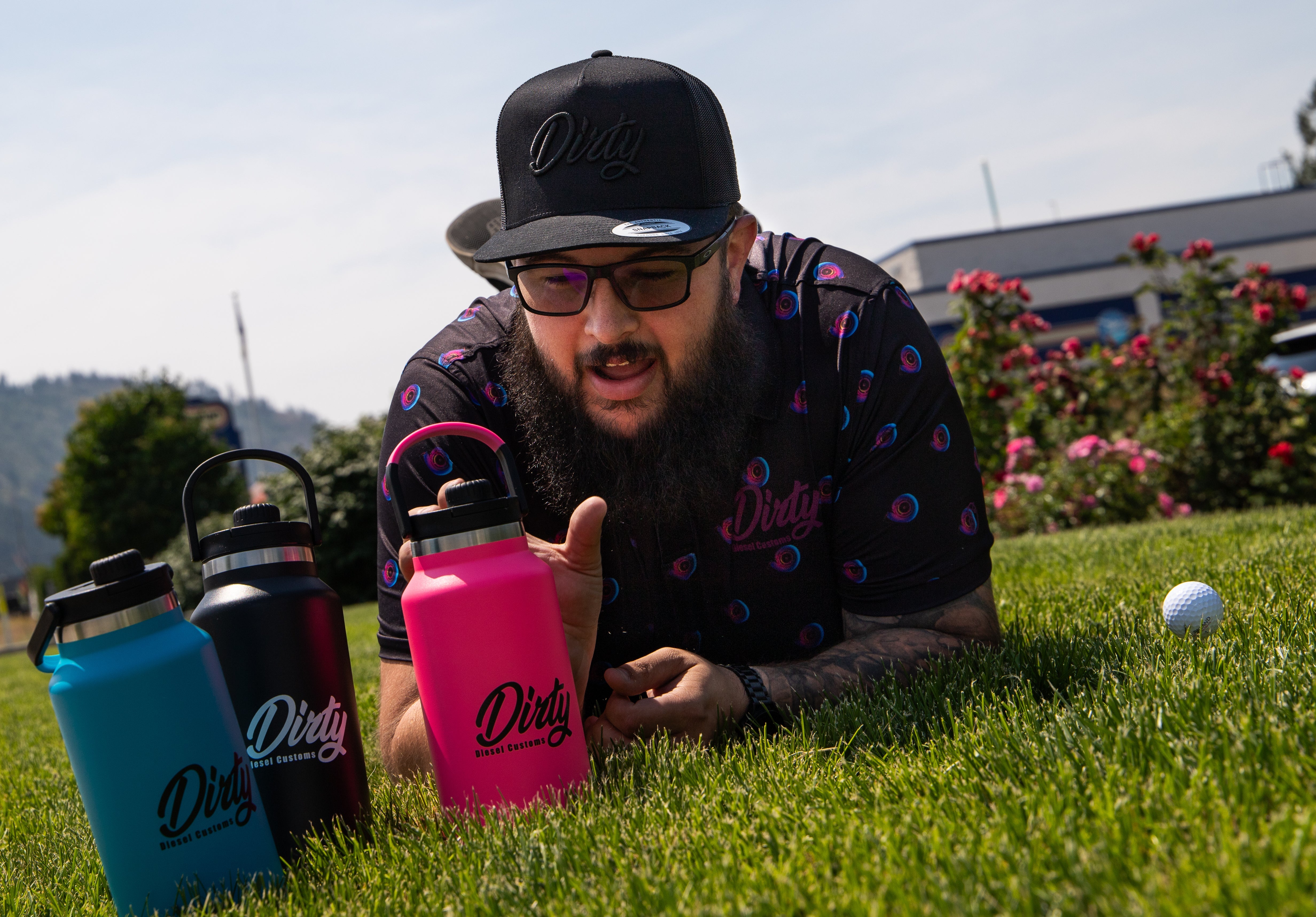 Dirty Diesel Big Swig Water Bottles-Water Bottle-Dirty Diesel Customs-Dirty Diesel Customs