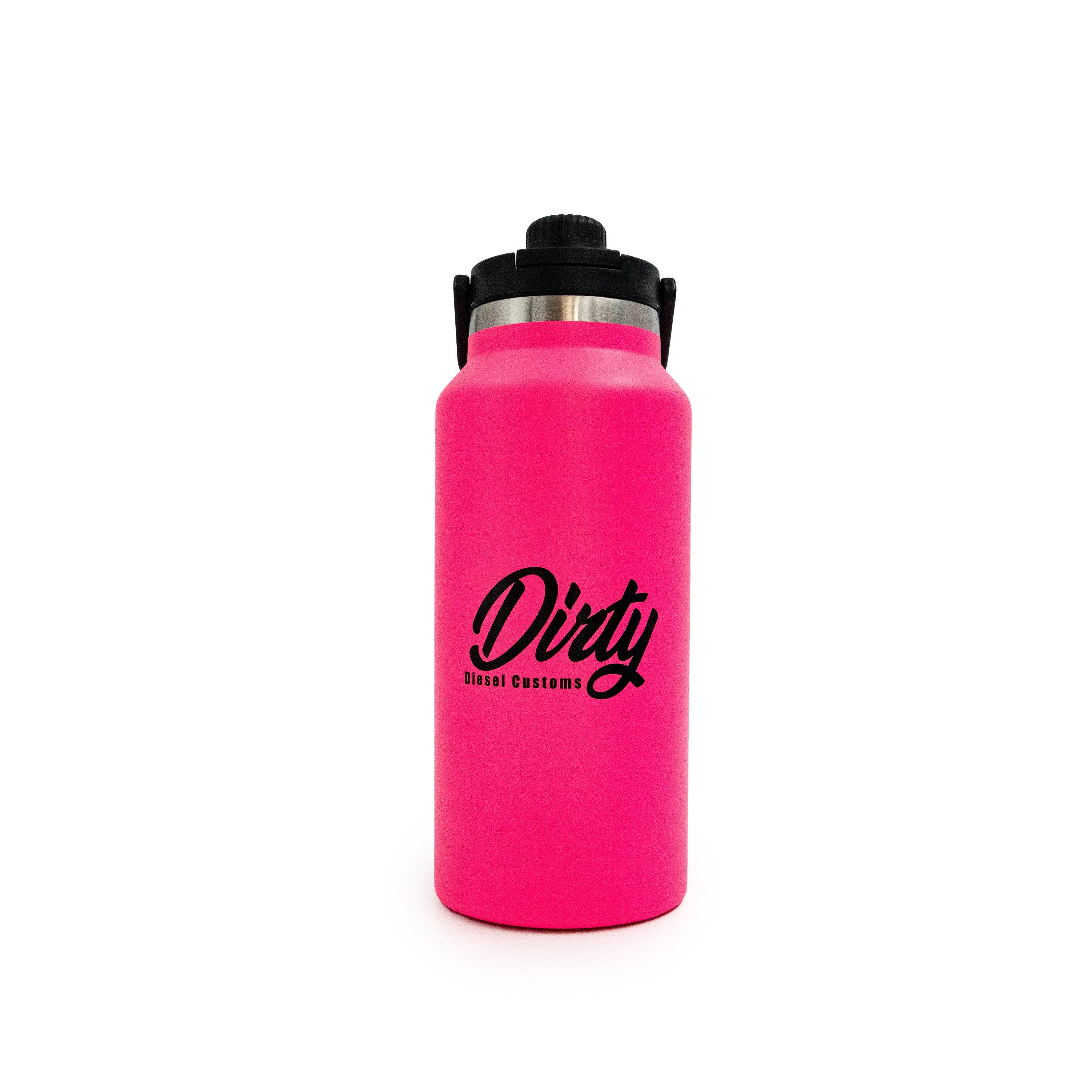 Dirty Diesel Big Swig Water Bottles-Water Bottle-Dirty Diesel Customs-DDC-BS-Pink-Dirty Diesel Customs