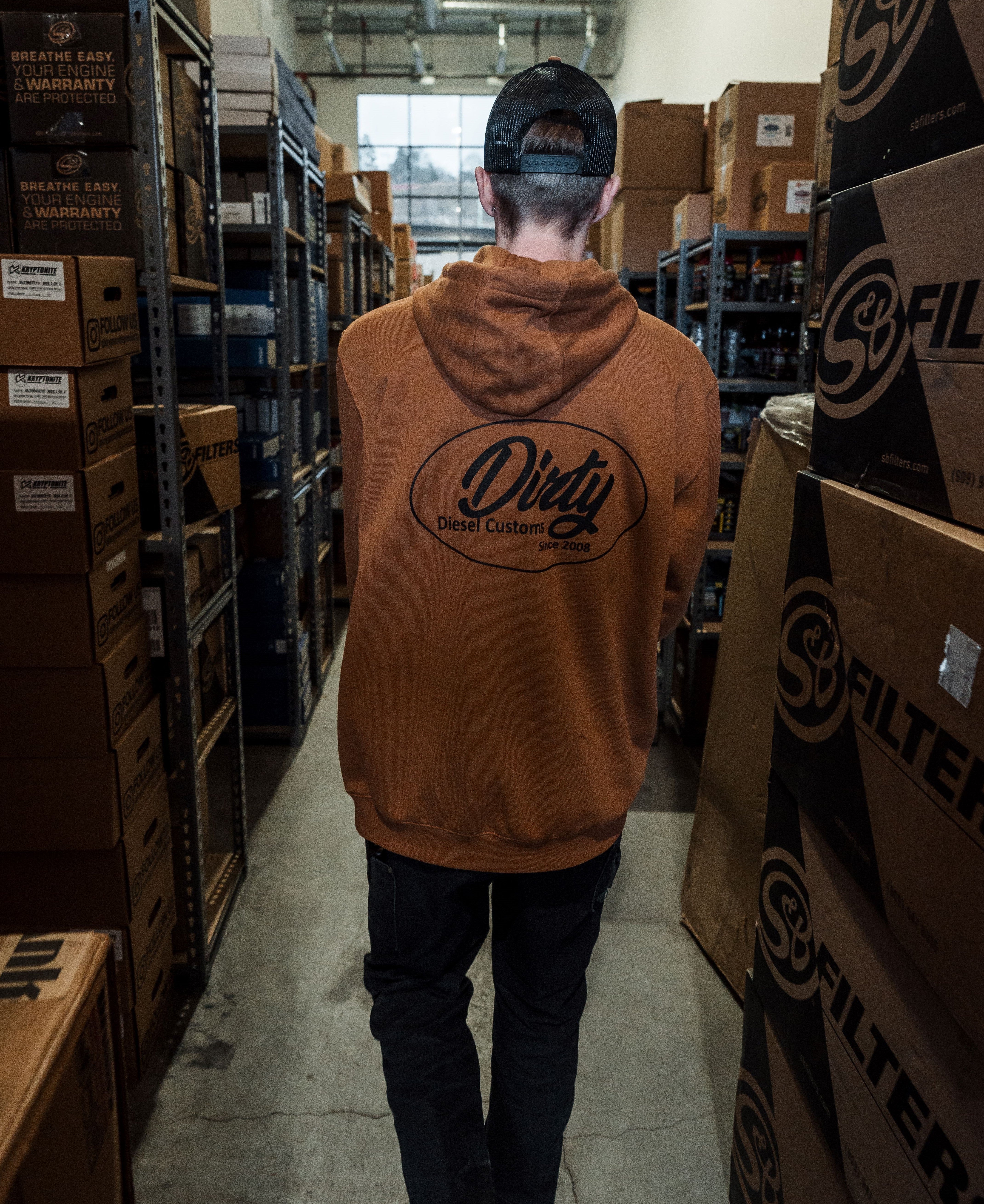 Dirty Diesel Carhartt Pullover Hoodie-Hoodie-Dirty Diesel Customs-Dirty Diesel Customs