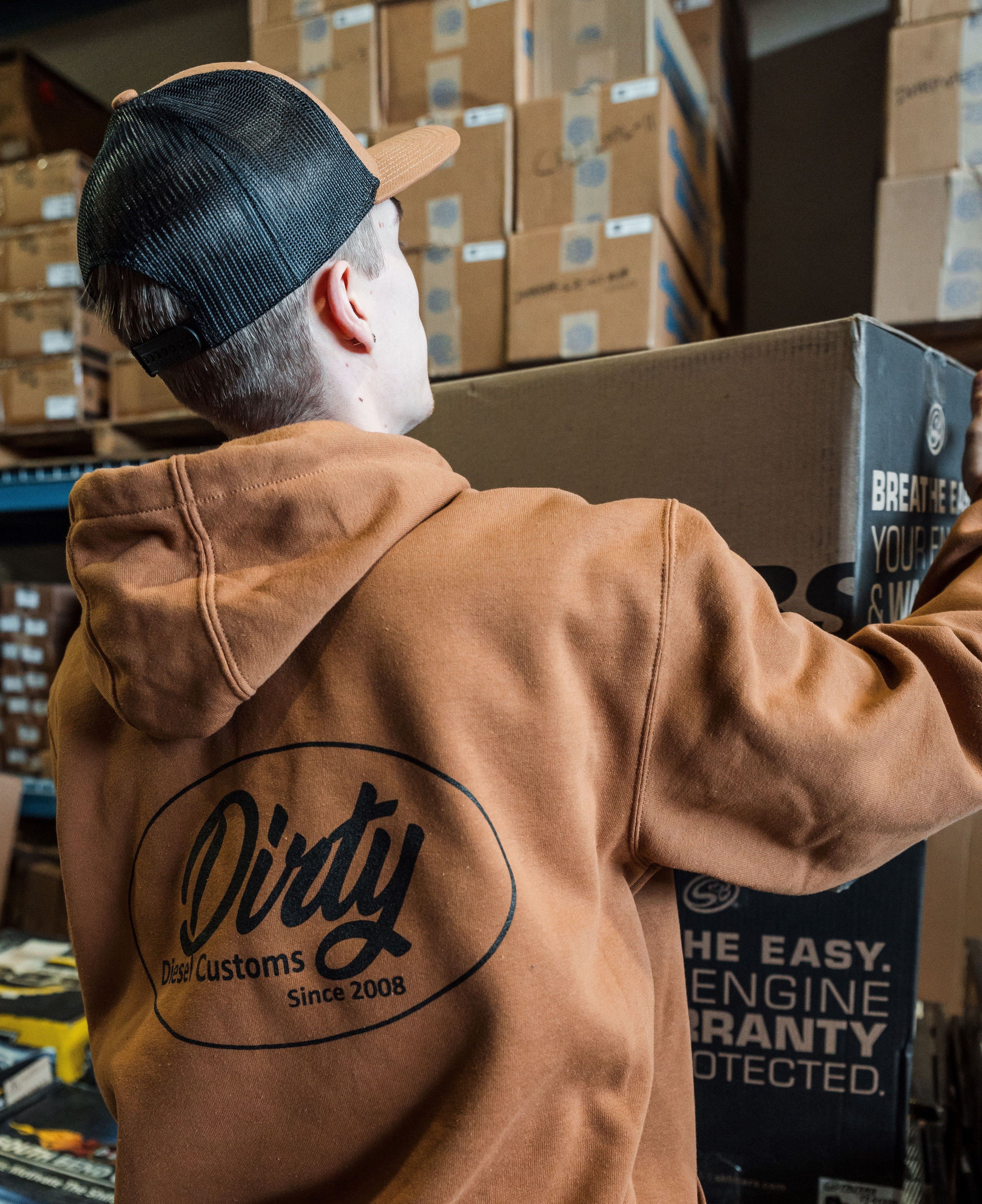 Dirty Diesel Carhartt Pullover Hoodie-Hoodie-Dirty Diesel Customs-Dirty Diesel Customs