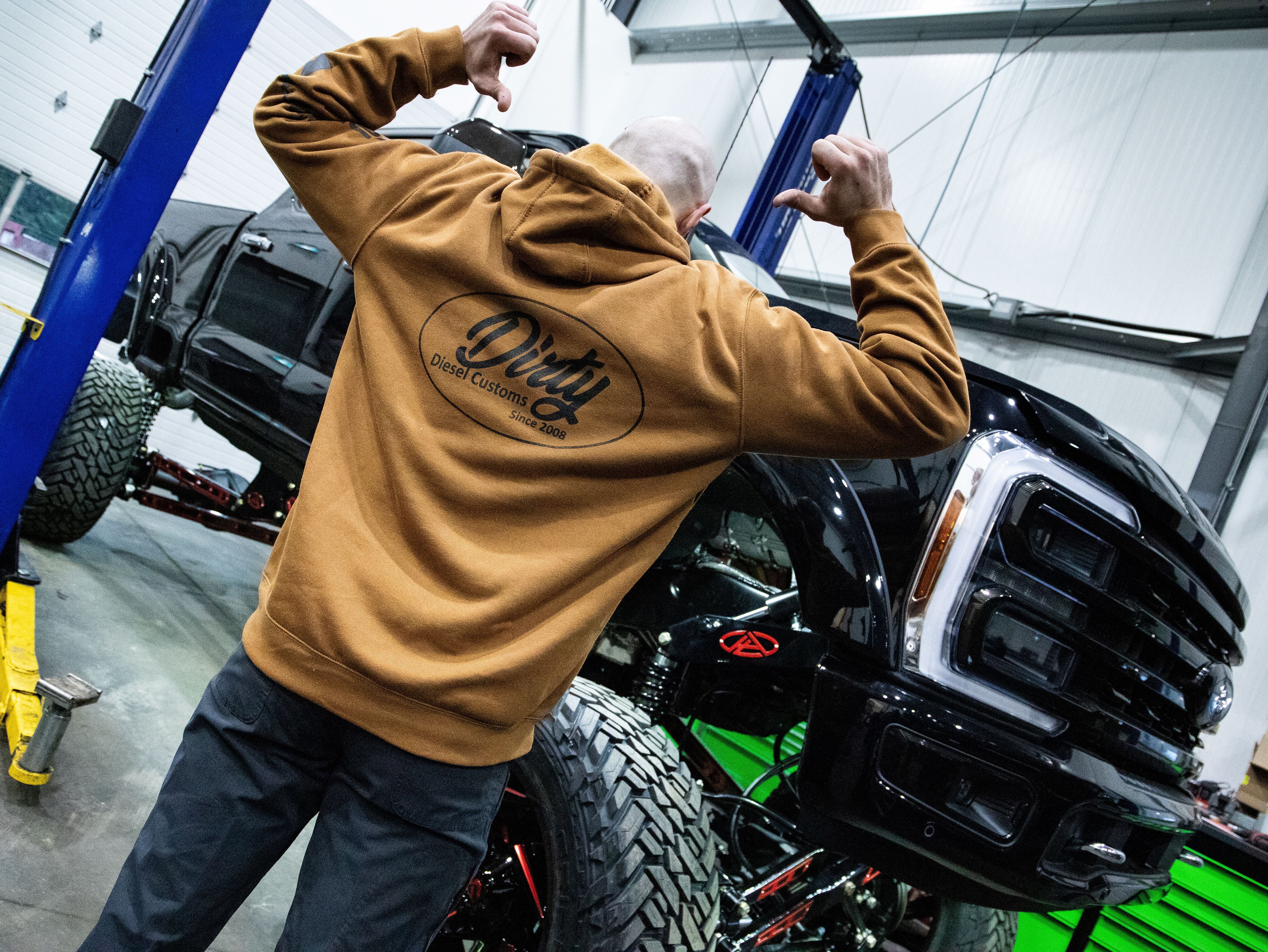 Dirty Diesel Carhartt Pullover Hoodie-Hoodie-Dirty Diesel Customs-Dirty Diesel Customs