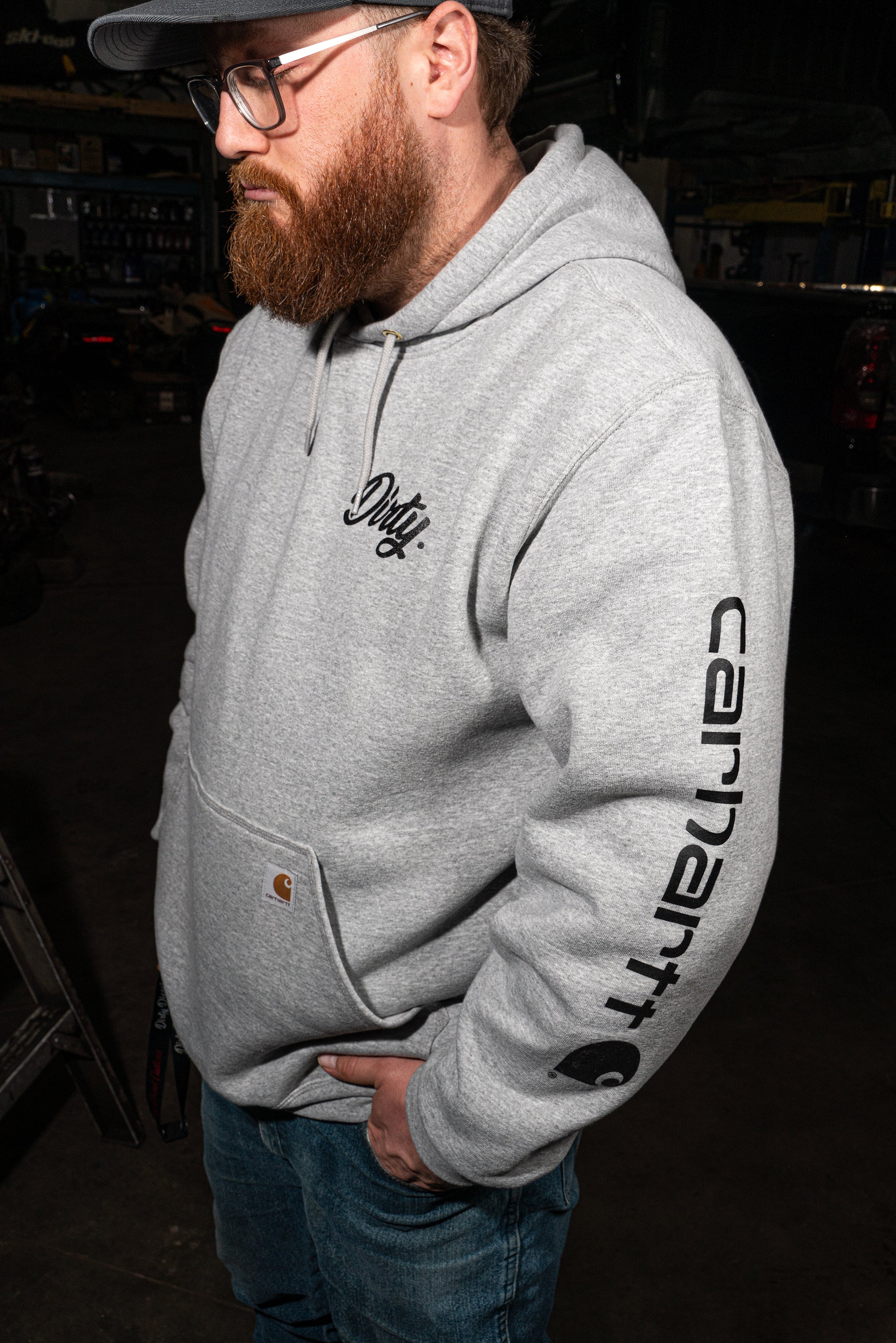 Dirty Diesel Carhartt Pullover Hoodie-Hoodie-Dirty Diesel Customs-Dirty Diesel Customs