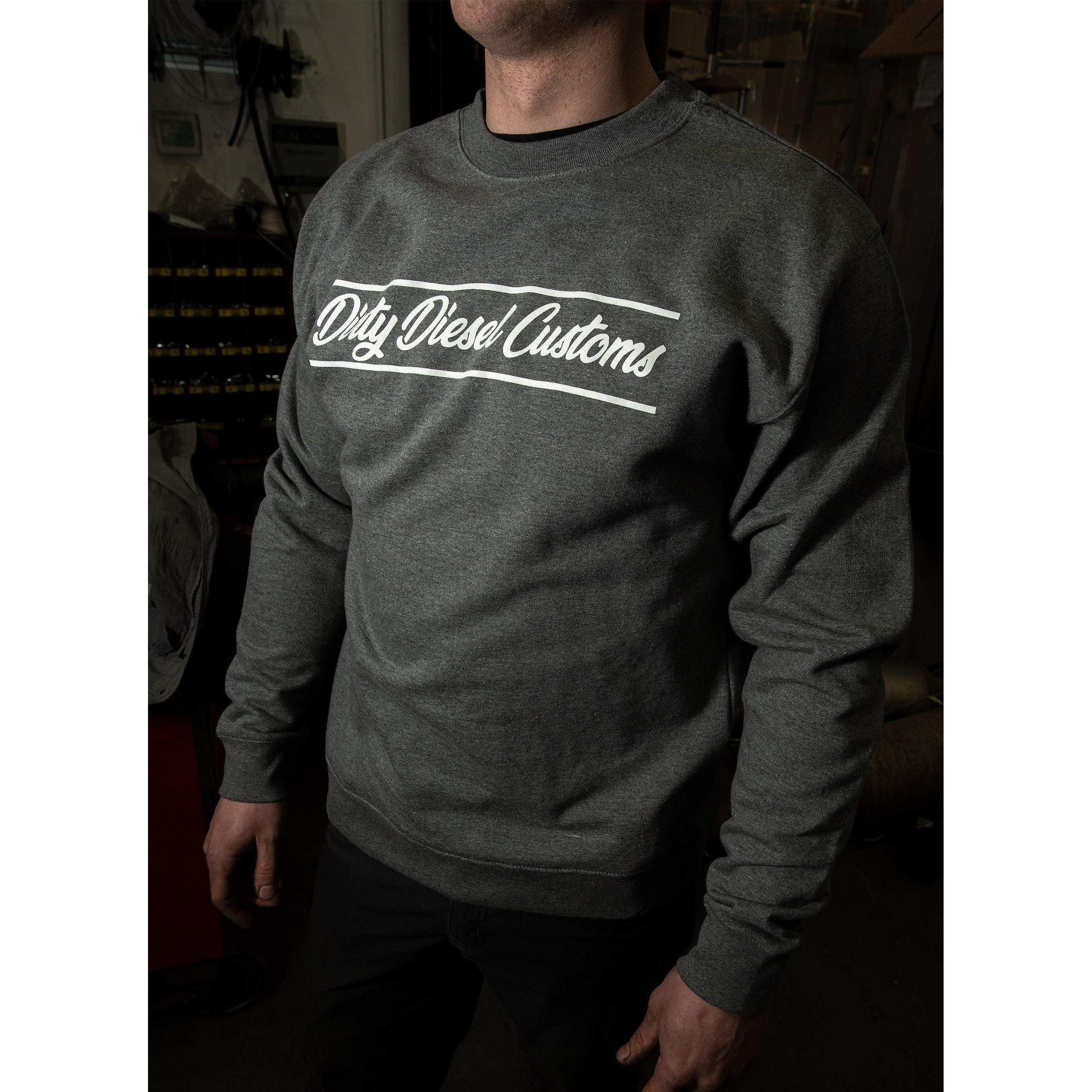 Dirty Diesel Crewneck Sweater-Sweater-Dirty Diesel Customs-Dirty Diesel Customs