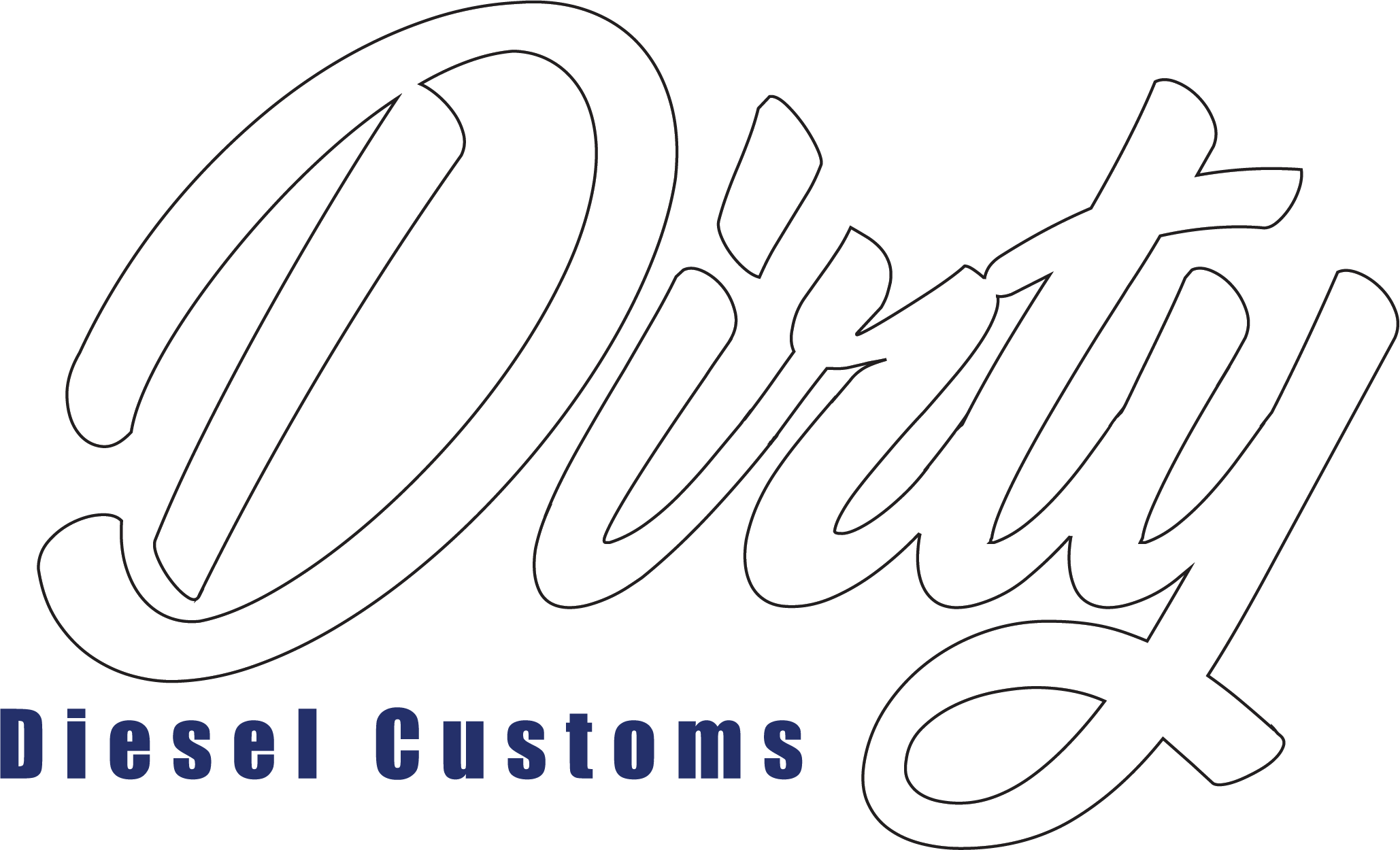 Dirty Diesel Decals-Sticker-Dirty Diesel Customs-Dirty Diesel Customs