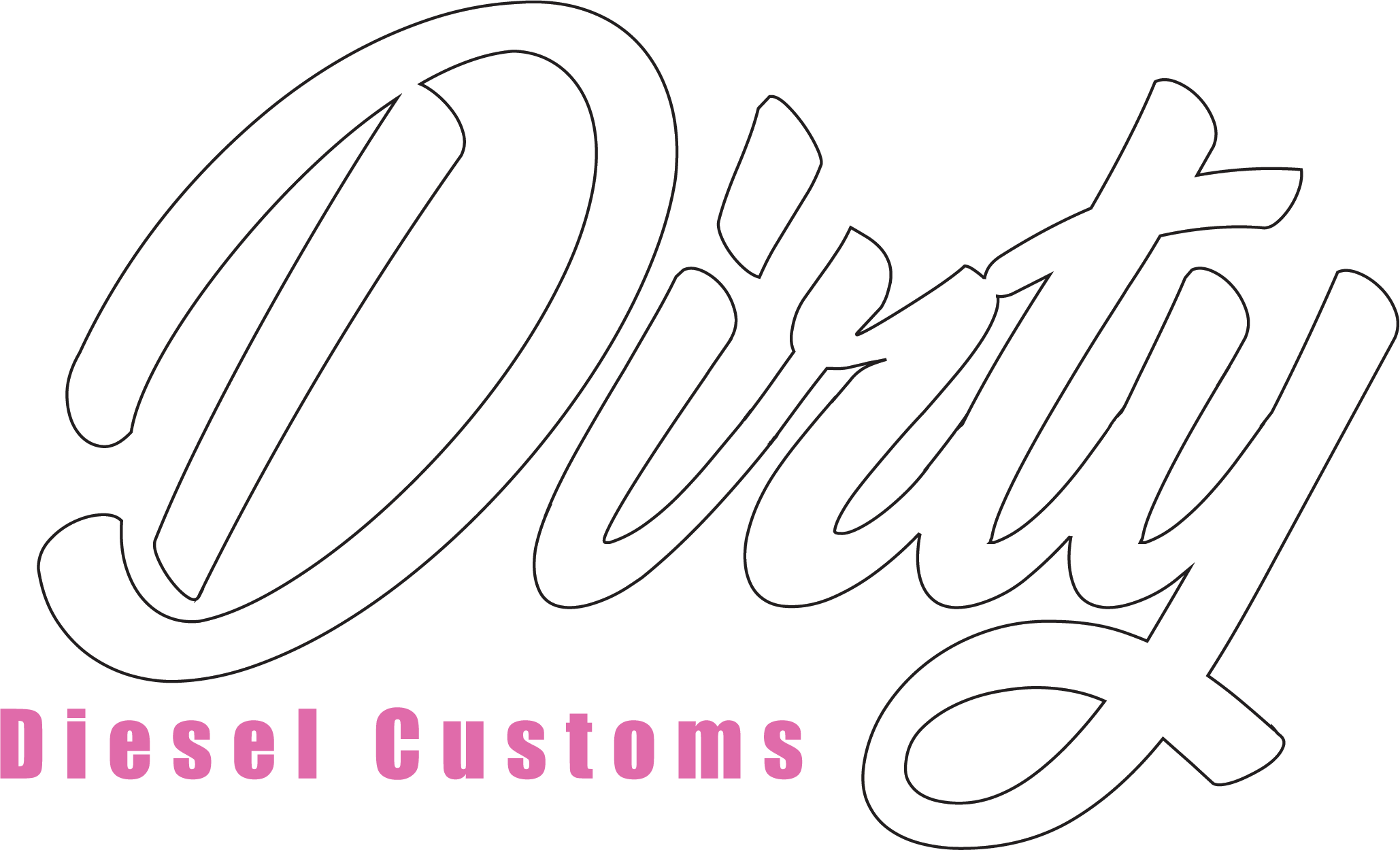 Dirty Diesel Decals-Sticker-Dirty Diesel Customs-Dirty Diesel Customs