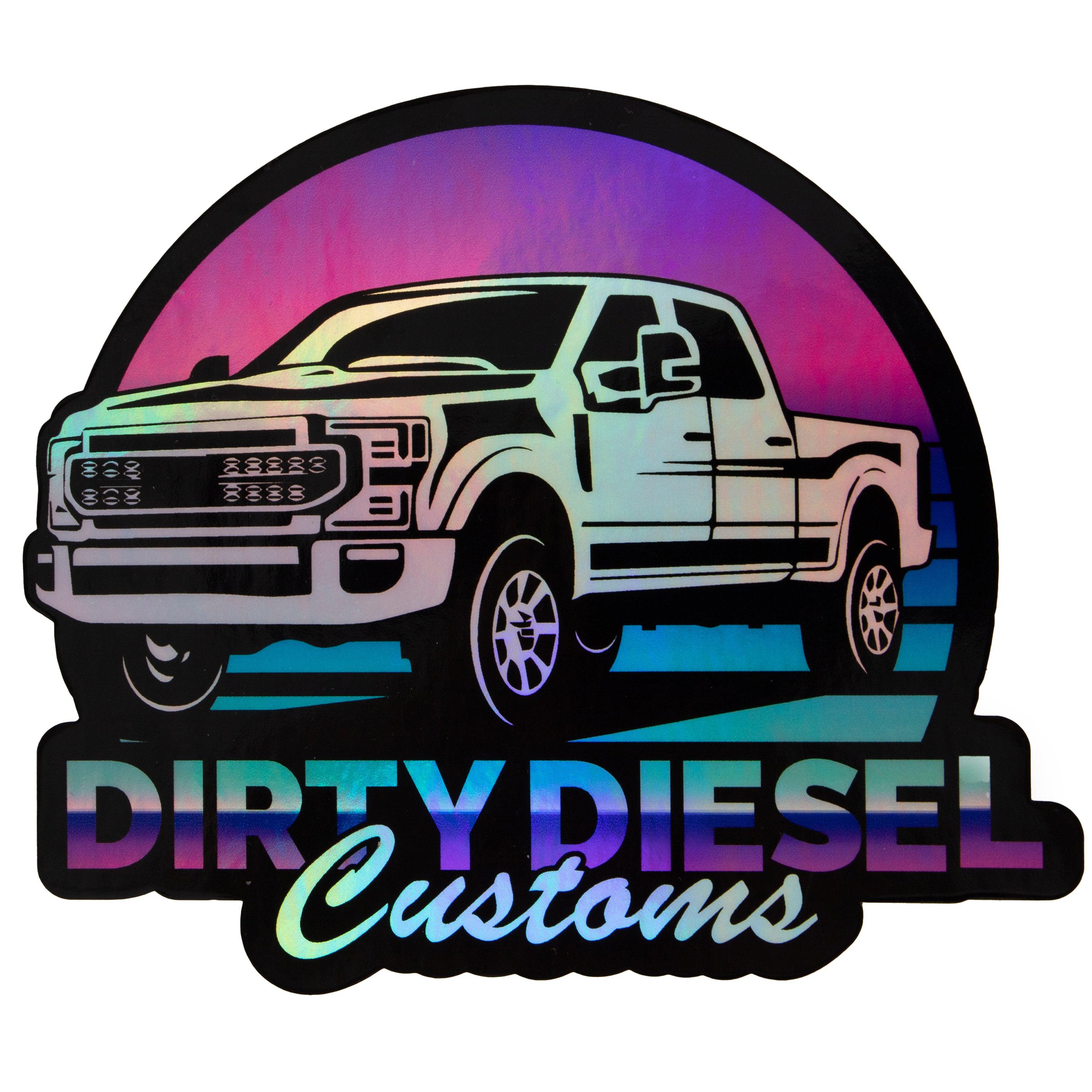 Dirty Diesel Die Cuts-Sticker-Dirty Diesel Customs-ddc-gta-truck-S-Dirty Diesel Customs