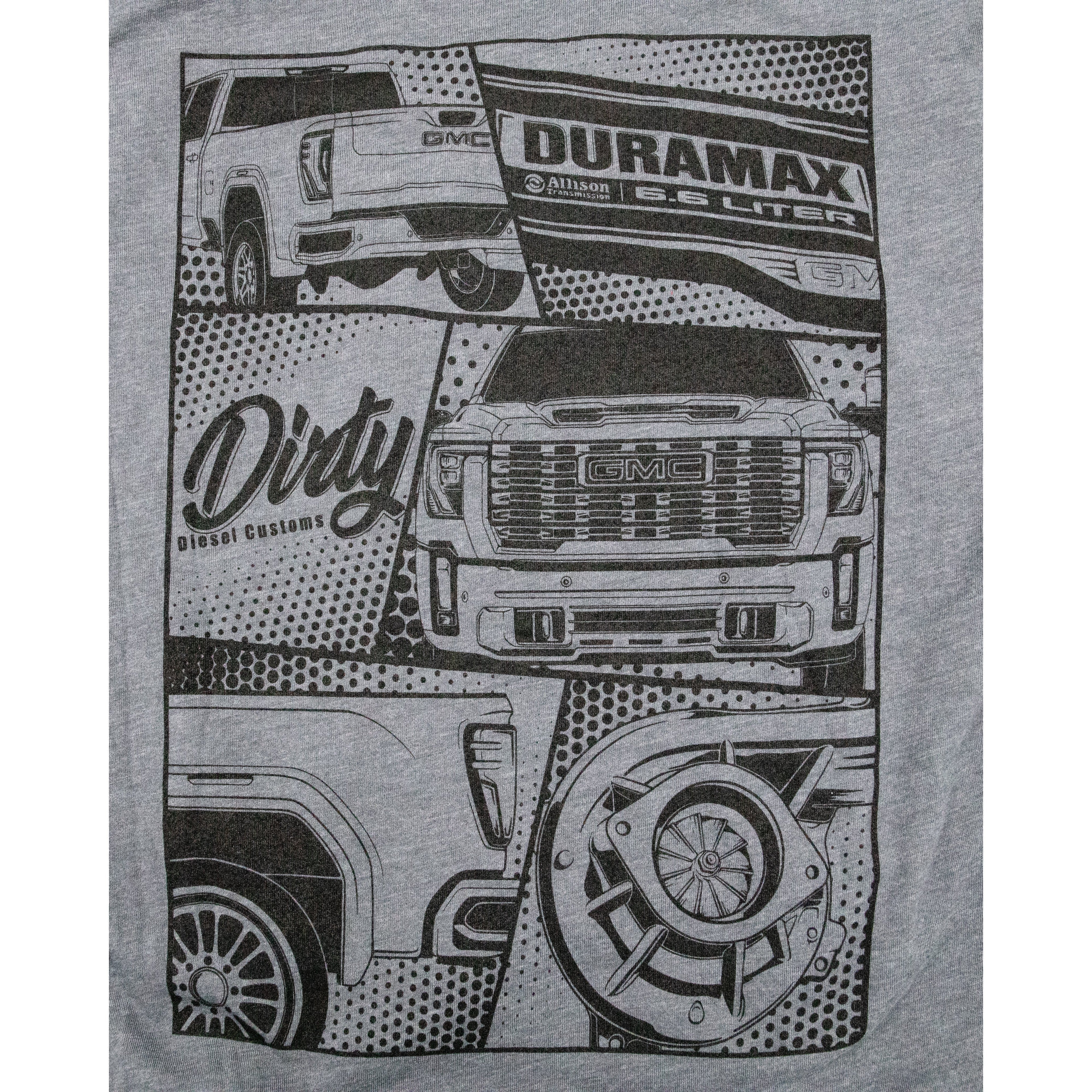 Dirty Diesel Duramax Graphic T-Shirt-T-Shirt-Dirty Diesel Customs-Dirty Diesel Customs