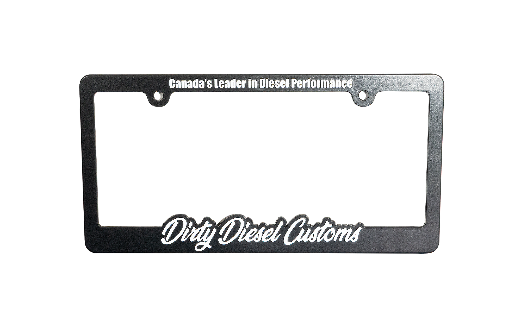 Dirty Diesel License Plate Frame-License Plate Frame-Dirty Diesel Customs-Dirty Diesel Customs