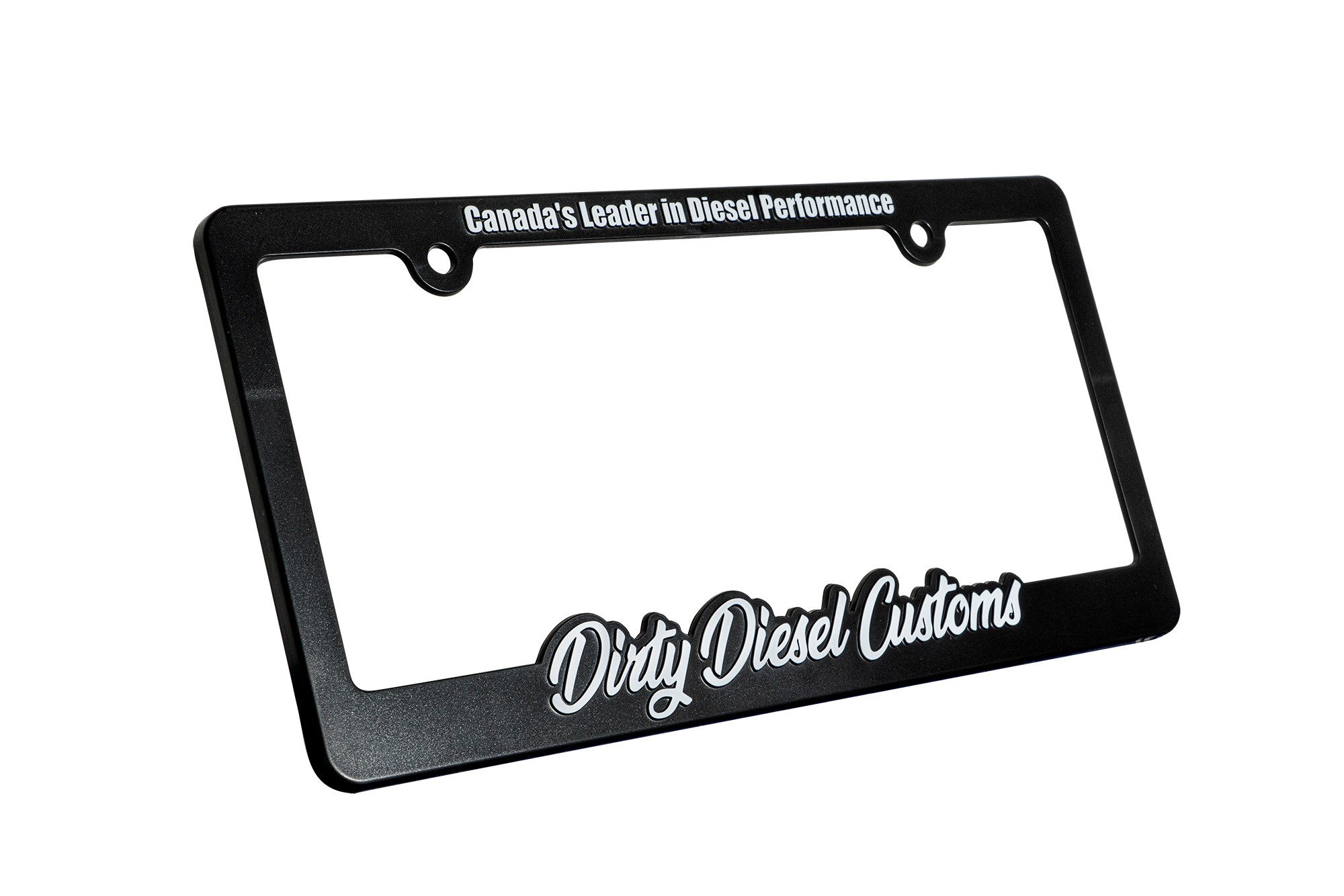 Dirty Diesel License Plate Frame-License Plate Frame-Dirty Diesel Customs-Dirty Diesel Customs