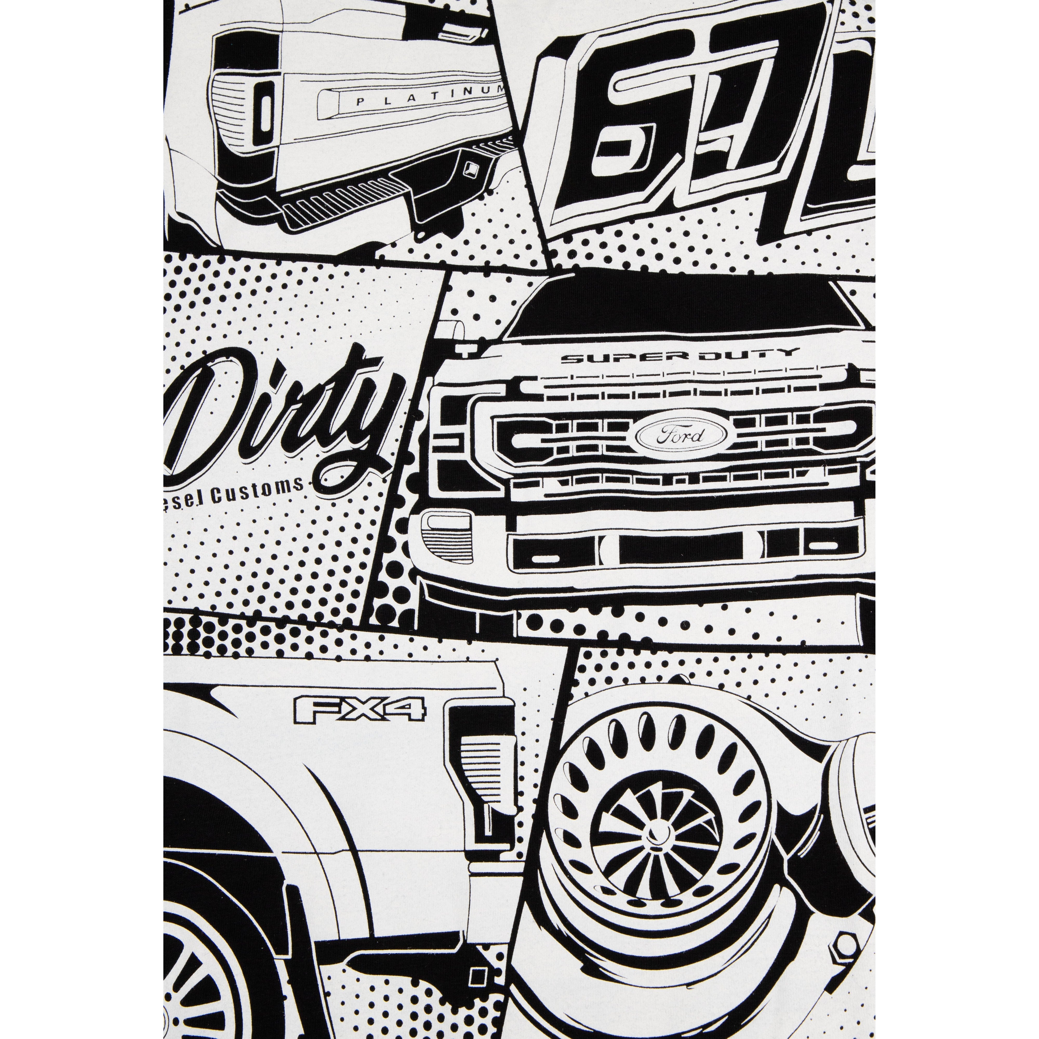 Dirty Diesel Powerstroke Graphic Tee-T-Shirt-Dirty Diesel Customs-Dirty Diesel Customs