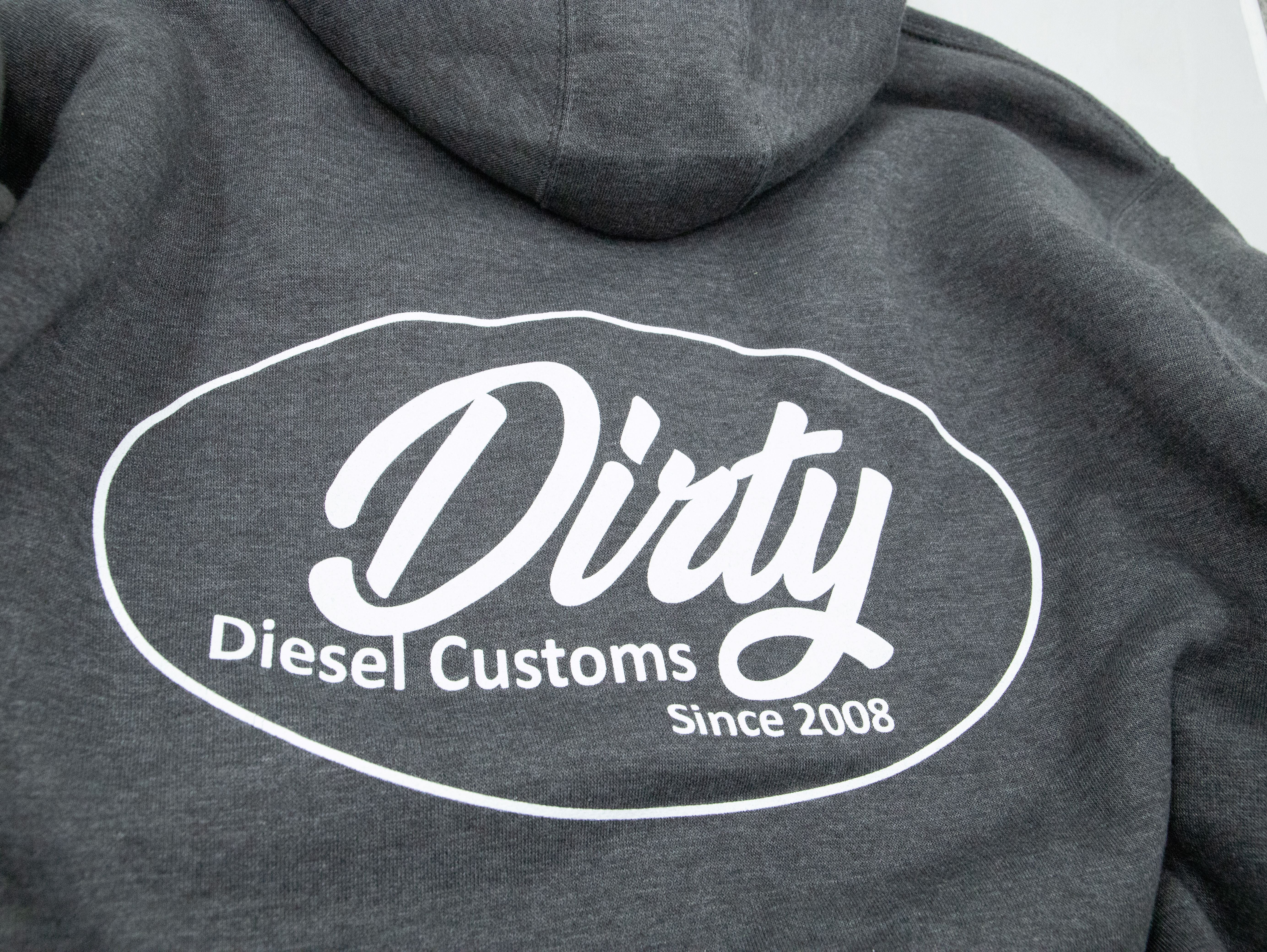 Dirty Diesel Pullover Hoodie-Hoodie-Dirty Diesel Customs-Dirty Diesel Customs