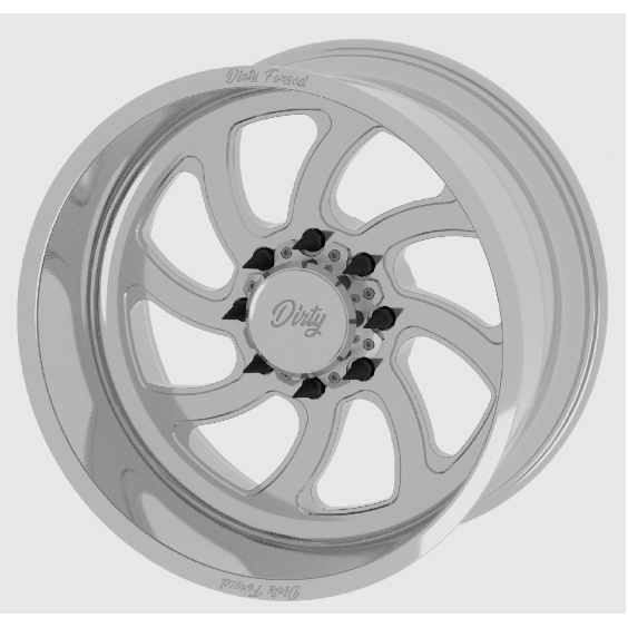 Dirty Forged Impeller Wheel (DDC-WHL-A114-XXXX)-Forged Wheels-Dirty Forged-Dirty Diesel Customs