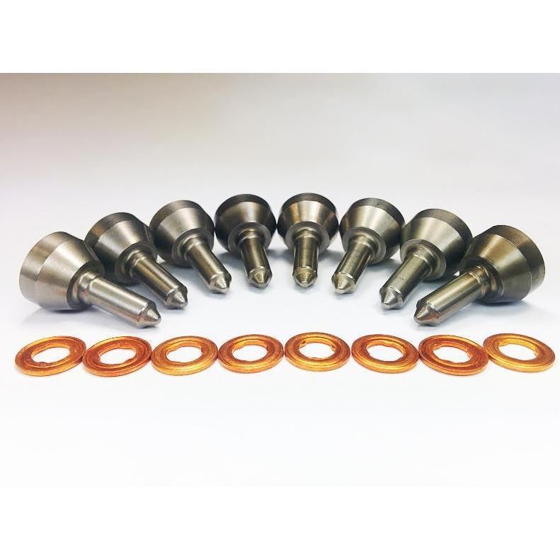 *Discontinued* 1994-1997 Powerstroke Custom Injector Nozzle Set (DDP 9497CUSTOM NZ)-Performance Nozzles-Dynomite Diesel-DDP.9497CUSTOM NZ-Dirty Diesel Customs