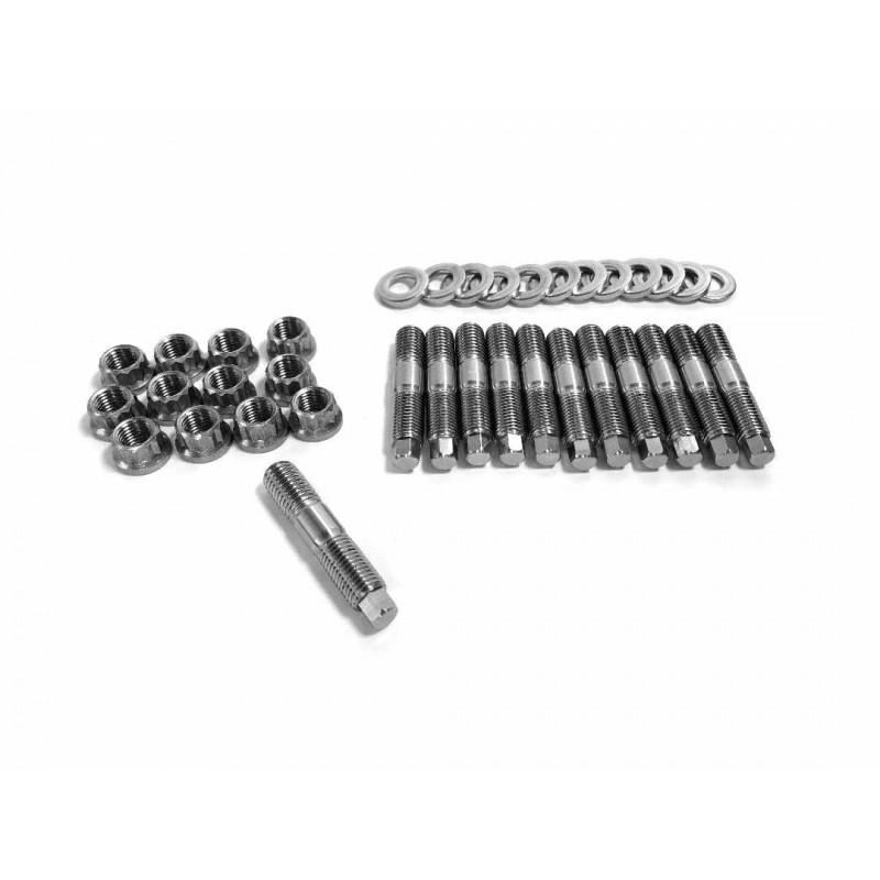 *Discontinued* 1994-2018 Cummins SS Exhaust Manifold Stud Kit 6mm External Hex (FPE-34776)-Exhaust Manifold Bolts-Fleece Performance-FPE-34776-Dirty Diesel Customs