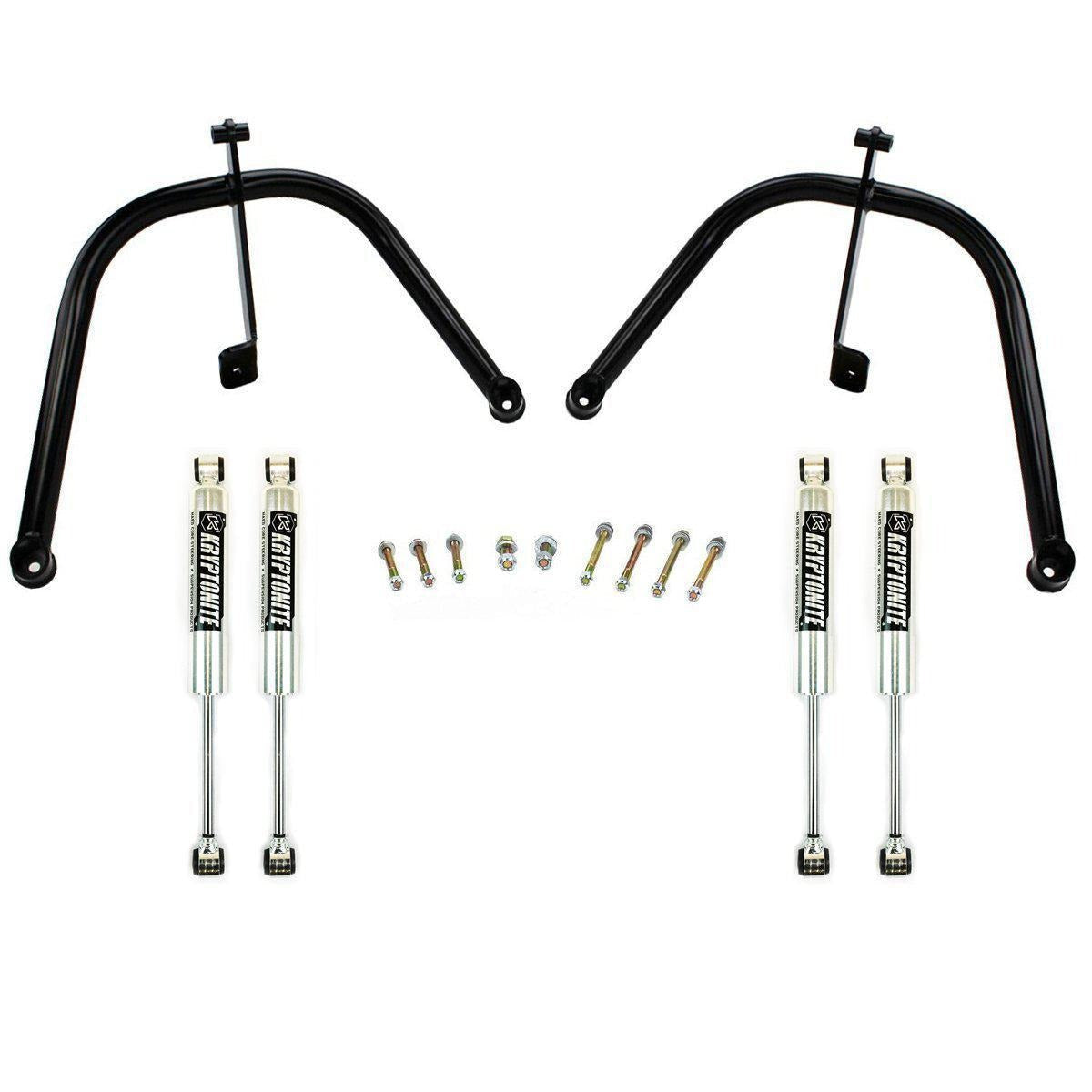 *Discontinued* 2001-2010 Duramax Dual Shock Hoop Kit (10KRSHP)-Dual Shock Hoop Package-KRYPTONITE-10KRSHP-Stage 1 Shocks-Dirty Diesel Customs