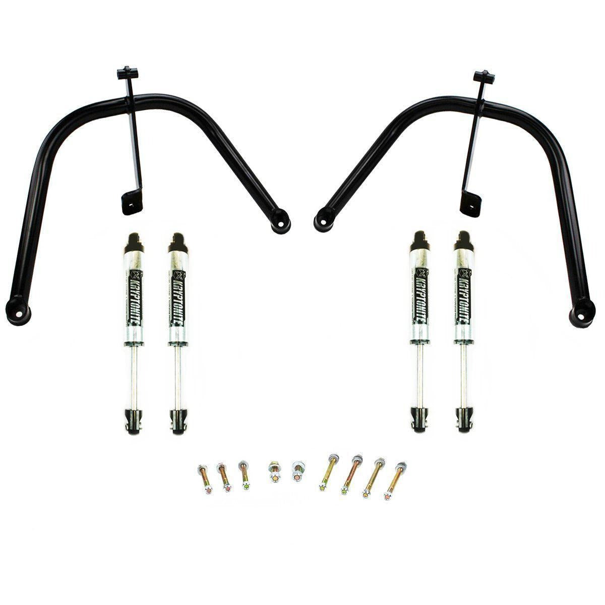 *Discontinued* 2001-2010 Duramax Dual Shock Hoop Kit (10KRSHP)-Dual Shock Hoop Package-KRYPTONITE-10KRSHP-Stage 2 Shocks-Dirty Diesel Customs