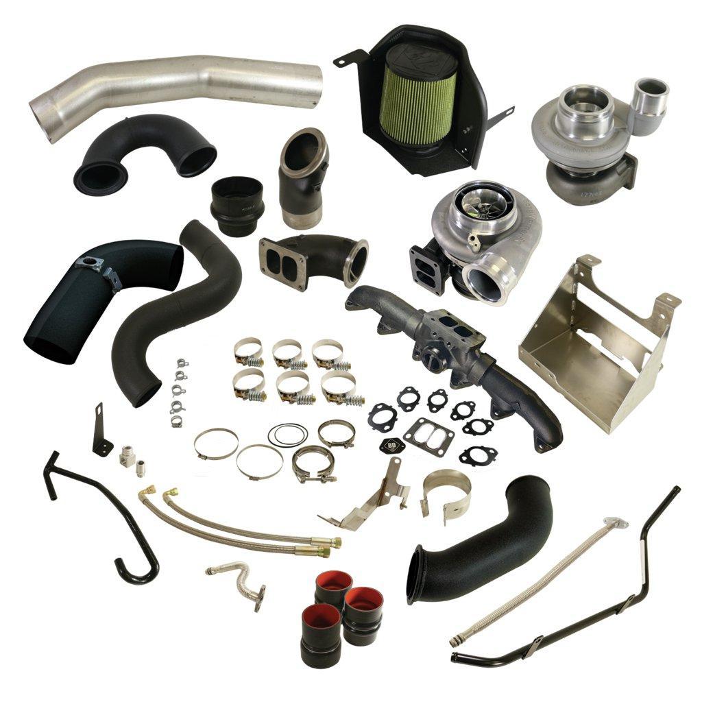 *Discontinued* 2003-2007 Cummins Cobra Twin Turbo Kit S361SX-E / S476SX-E (1045780)-Turbo Kit-BD Diesel-1045780-Dirty Diesel Customs