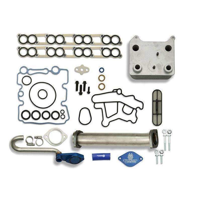 *Discontinued* 2003-2007 Powerstroke Solution Kit W/ EGR Delete (SD-BS-6.0-EGRD)-Solution Package-Sinister-SD-BS-6.0-EGRD-Dirty Diesel Customs