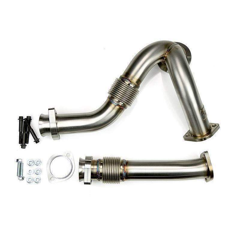 *Discontinued* 2003-2007 Powerstroke Y-Pipes (Raw) (SD-YPIPE-6.0)-Up-Pipes-Sinister-Dirty Diesel Customs