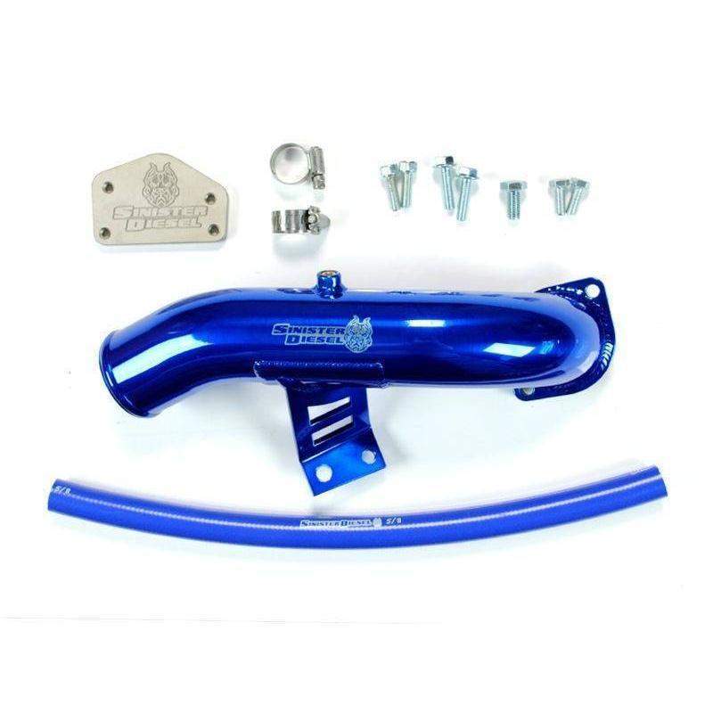 *Discontinued* 2004.5-2005 Duramax LLY EGR Delete Kit W/ High Flow Intake Tube (SD-EGRD-LLY-IE)-EGR Delete-Sinister-SD-EGRD-LLY-IE-Dirty Diesel Customs