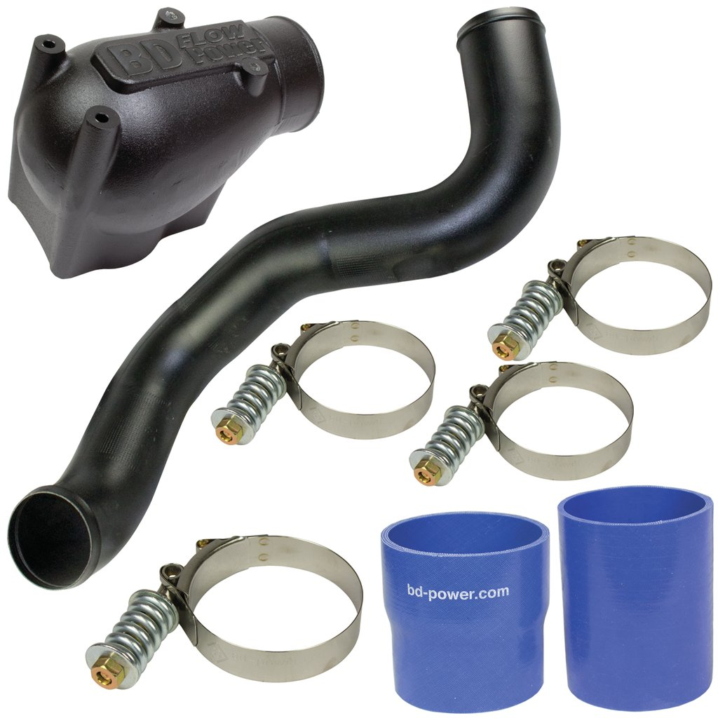 *Discontinued* 2005-2007 Powerstroke X-Flow Power Intake Kit (1041577)-Intake Elbows-BD Diesel-Dirty Diesel Customs