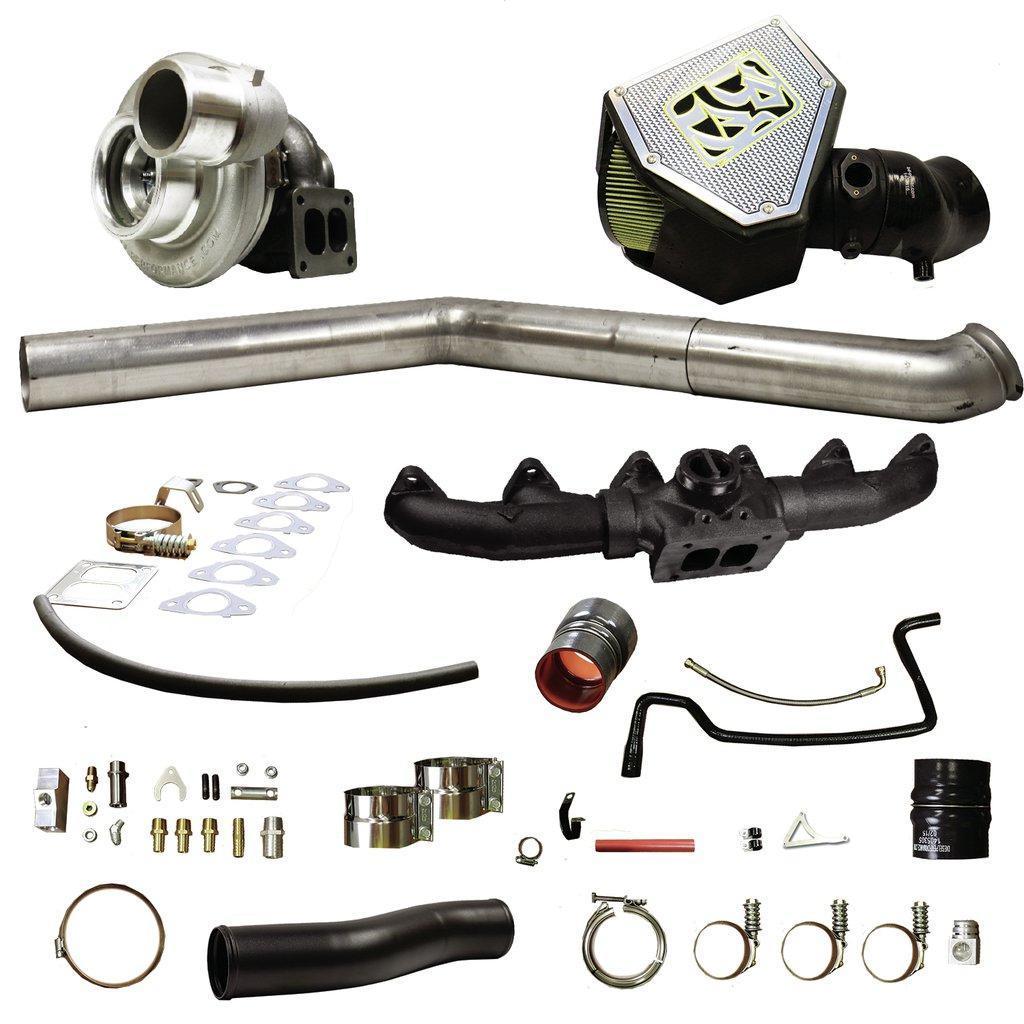 *Discontinued* 2007.5-2009 Cummins Rumble B S467 1.10 A/R Turbo Kit (1045725)-Turbo Kit-BD Diesel-1045725-Dirty Diesel Customs