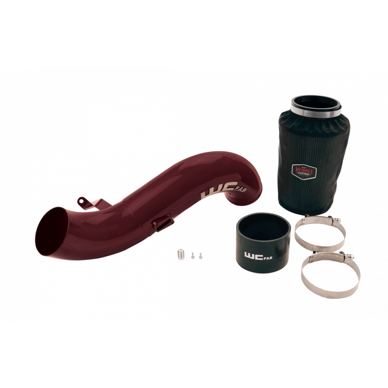 *Discontinued* 2007.5-2010 Duramax 4" Intake Kit (WCF100635)-Intake Kit-Wehrli Custom Fabrication-Dirty Diesel Customs