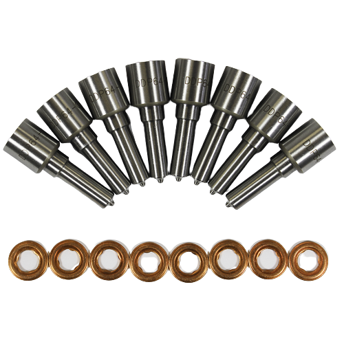 *Discontinued* 2008-2010 Powerstroke Nozzle Set 15% Over (80 Pieces) (DDP.NOZ-FD64-15-80)-Performance Nozzles-Dynomite Diesel-DDP.NOZ-FD64-15-80-Dirty Diesel Customs