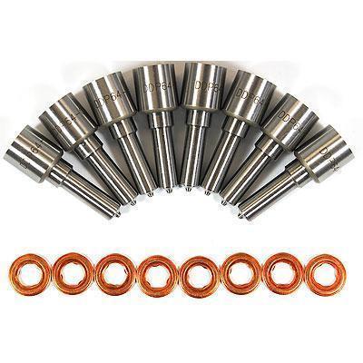 *Discontinued* 2008-2010 Powerstroke Nozzle Set - 6 Hole 60% Over (DDP 64-660NZ)-Performance Nozzles-Dynomite Diesel-DDP.64-660NZ-Dirty Diesel Customs