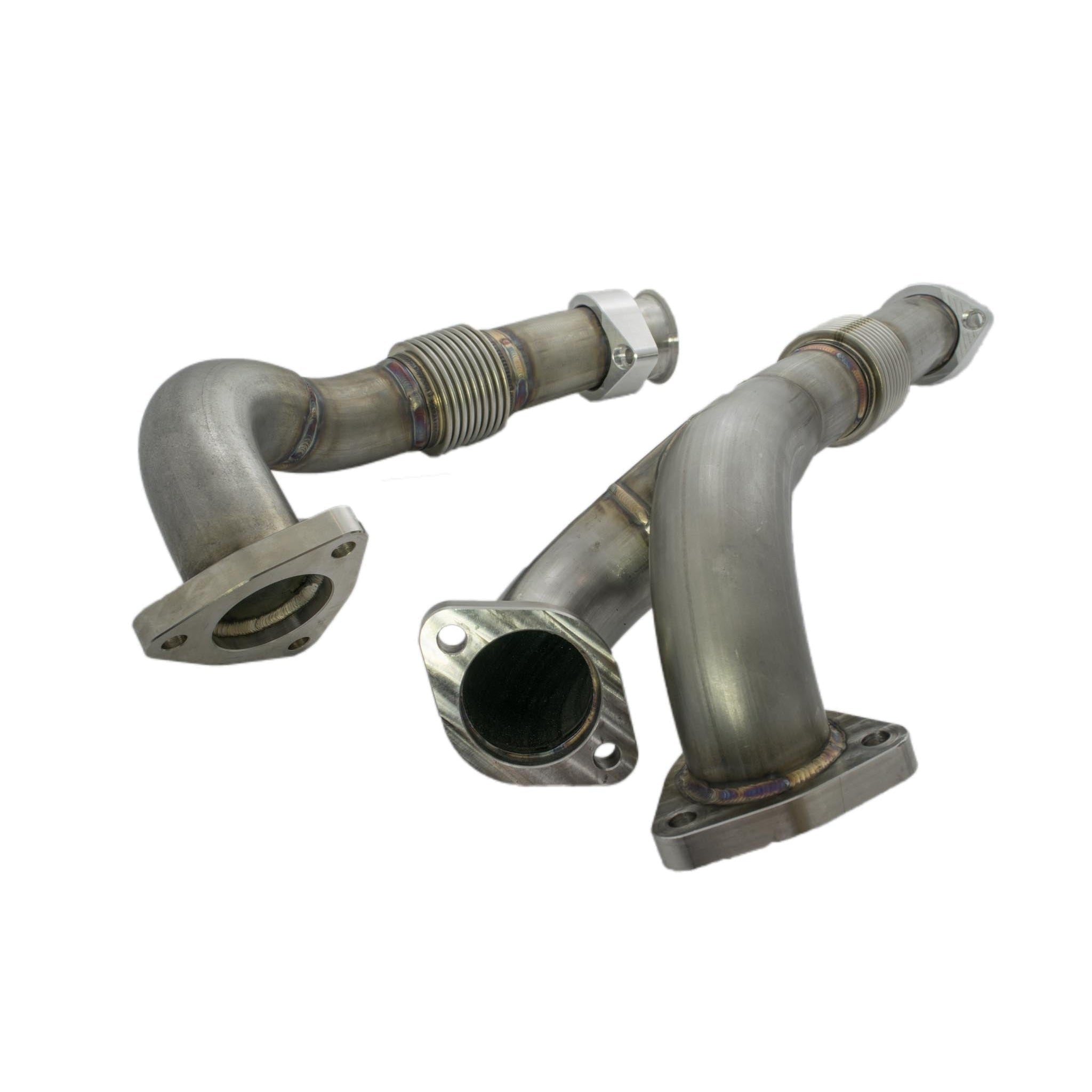 * Discontinued* 2008-2010 Powerstroke Performance Up-Pipes (6.4up-pipe-noegr)-Up-Pipes-Point Zero Fabrication-Dirty Diesel Customs