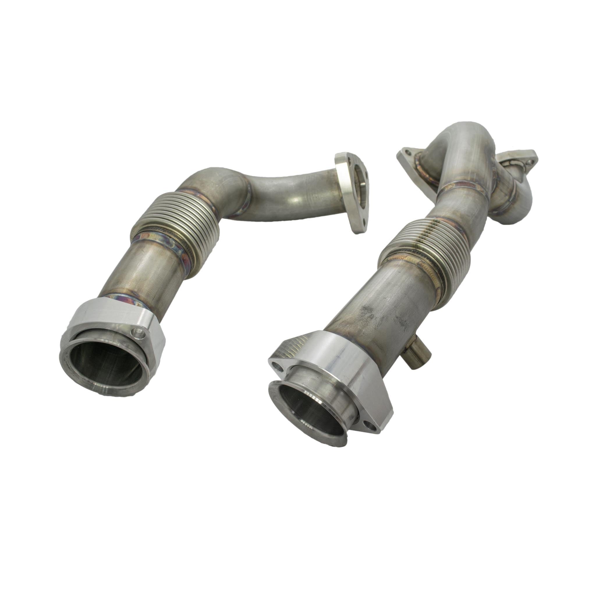 * Discontinued* 2008-2010 Powerstroke Performance Up-Pipes (6.4up-pipe-noegr)-Up-Pipes-Point Zero Fabrication-Dirty Diesel Customs