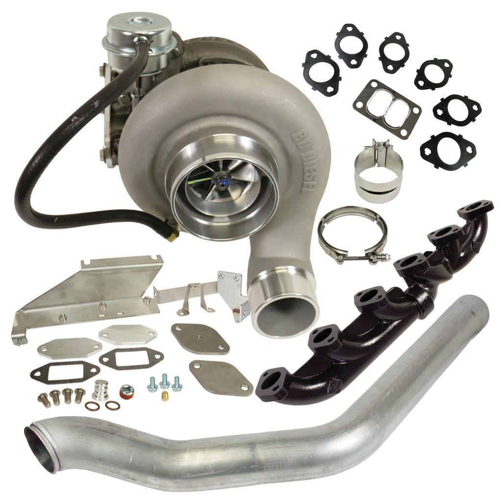 *Discontinued* 2008-2012 Cummins Super B 650 SX-E S366 Turbo Kit (1045275)-Turbo Kit-BD Diesel-1045275-Dirty Diesel Customs