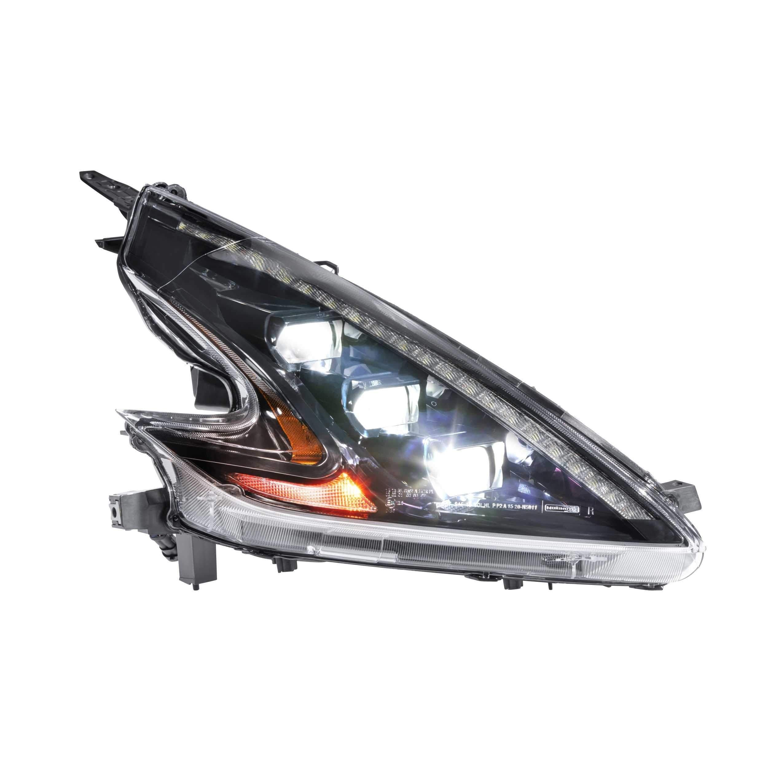 *Discontinued* 2009-2020 Nissan 370Z XB LED RHD Black Headlights (LF474-RHD)-Headlights-Morimoto-LF474-RHD-Dirty Diesel Customs