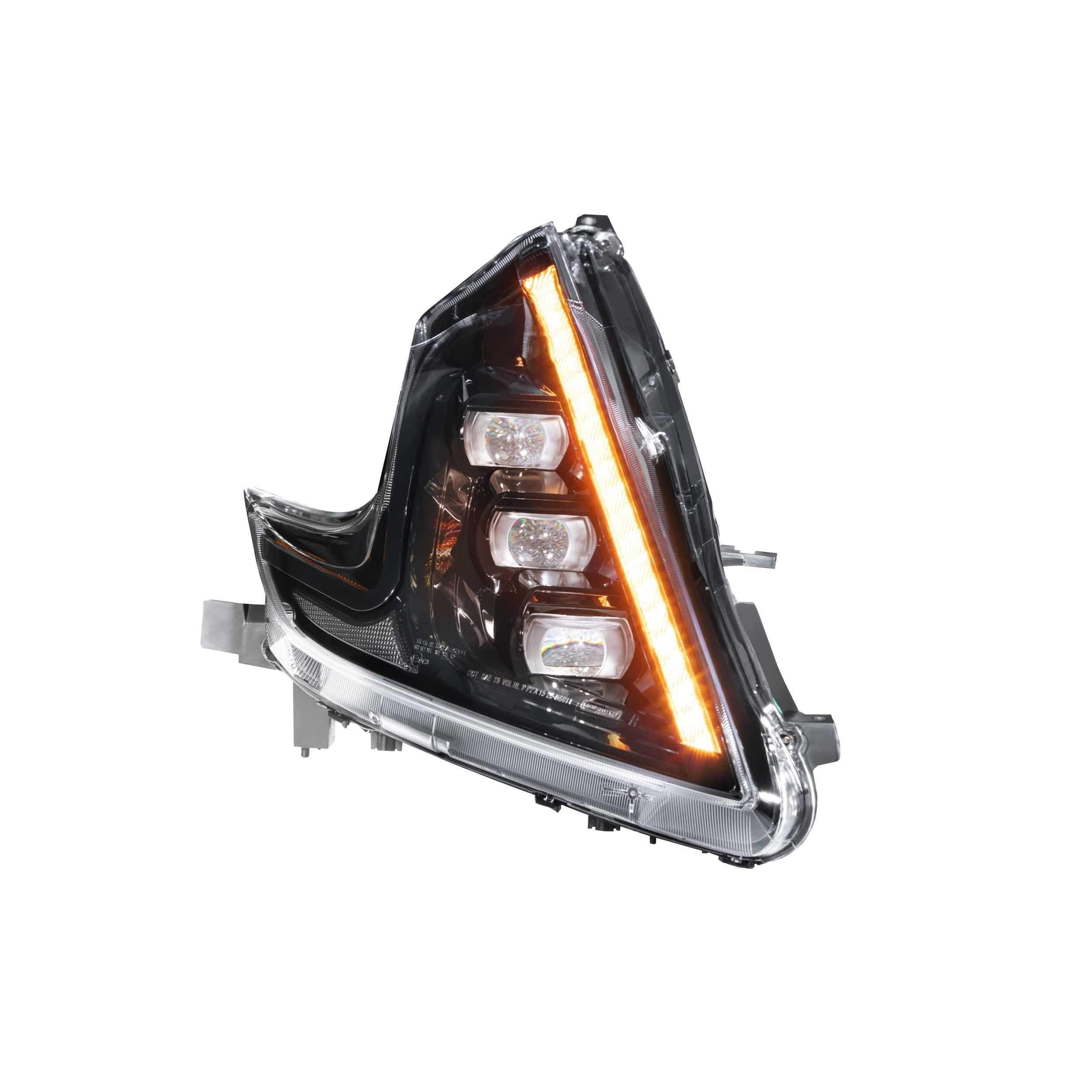 *Discontinued* 2009-2020 Nissan 370Z XB LED RHD Black Headlights (LF474-RHD)-Headlights-Morimoto-LF474-RHD-Dirty Diesel Customs