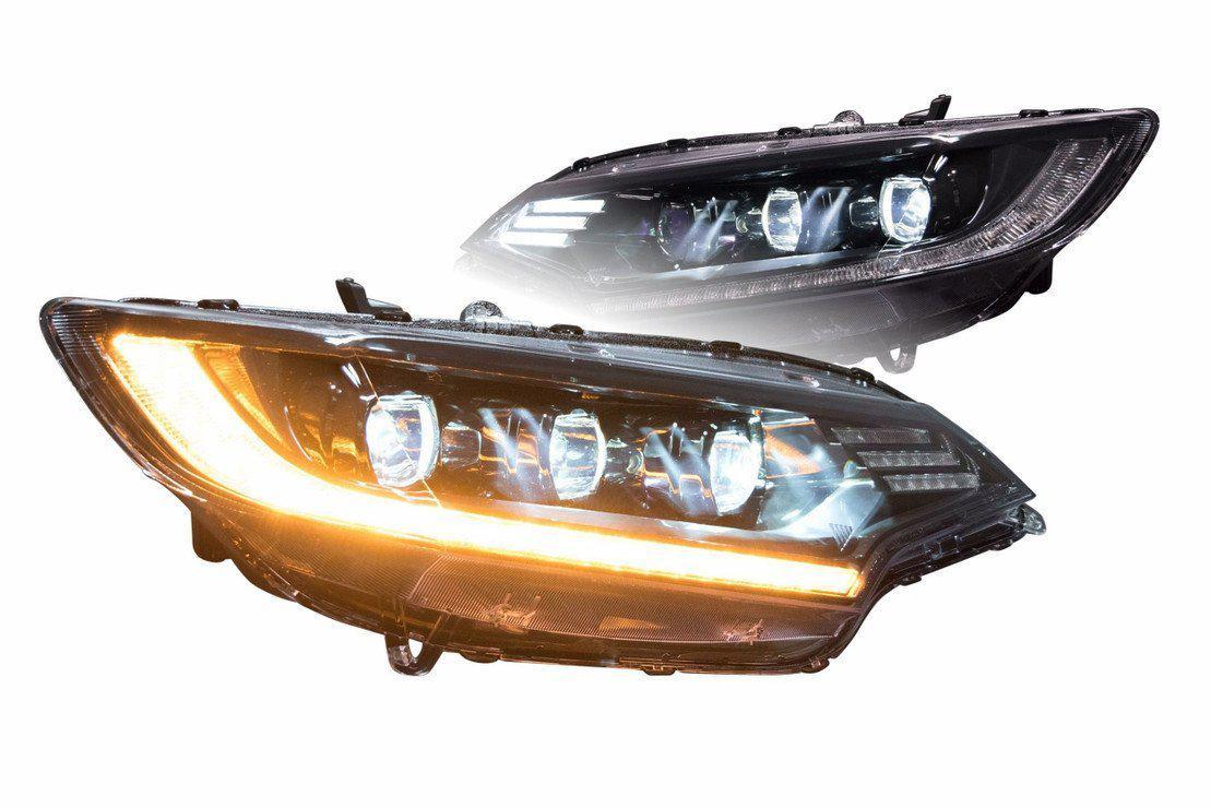 *Discontinued* 2014-2019 Honda Fit XB LED Black Headlights (LF471)-Headlights-Morimoto-LF471-Dirty Diesel Customs