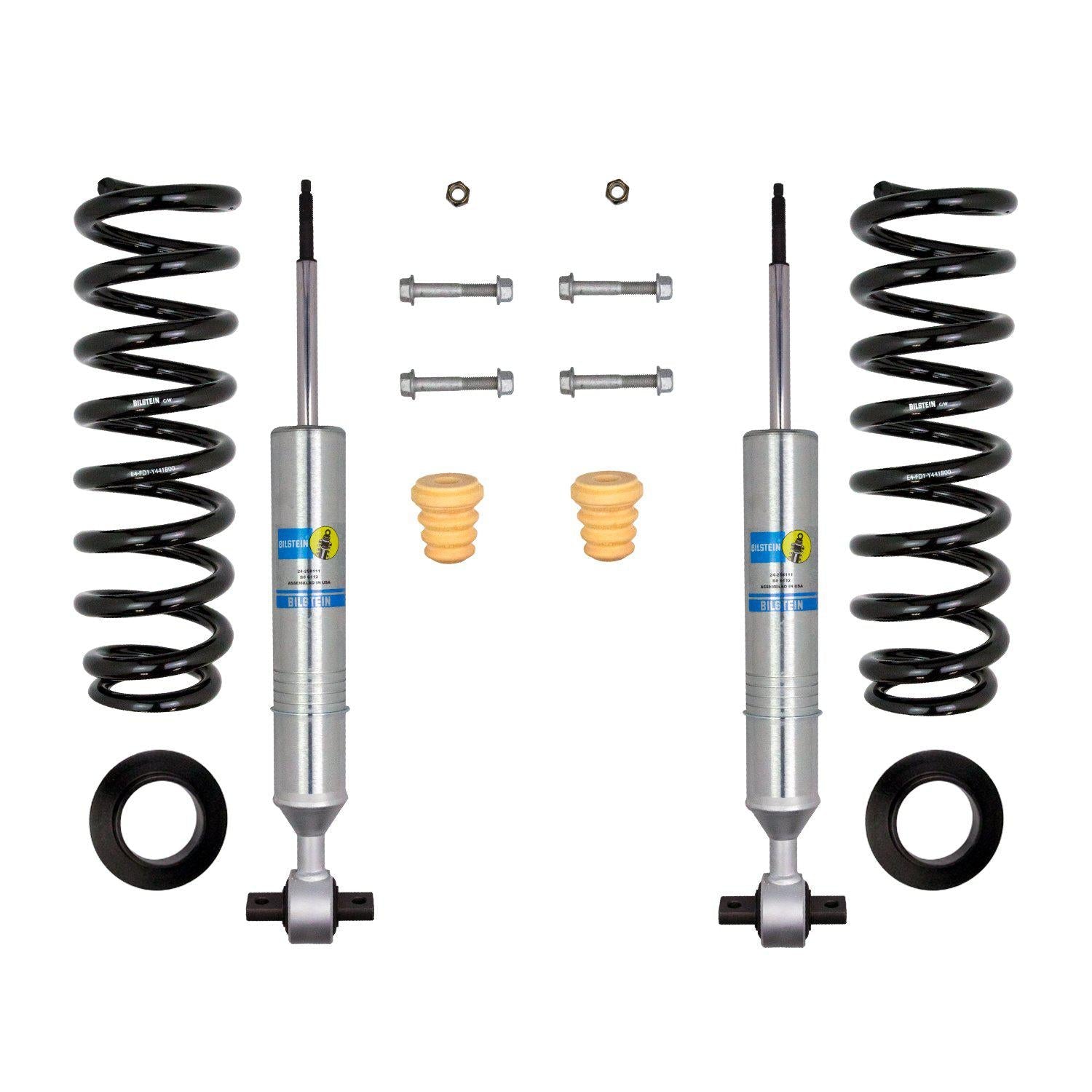 *Discontinued* 2015-2020 3.0L Powerstroke Bilstein 6112 Performance Leveling Kit 0-2" (47-256958)-Leveling Kit-Bilstein-47-256958-Dirty Diesel Customs