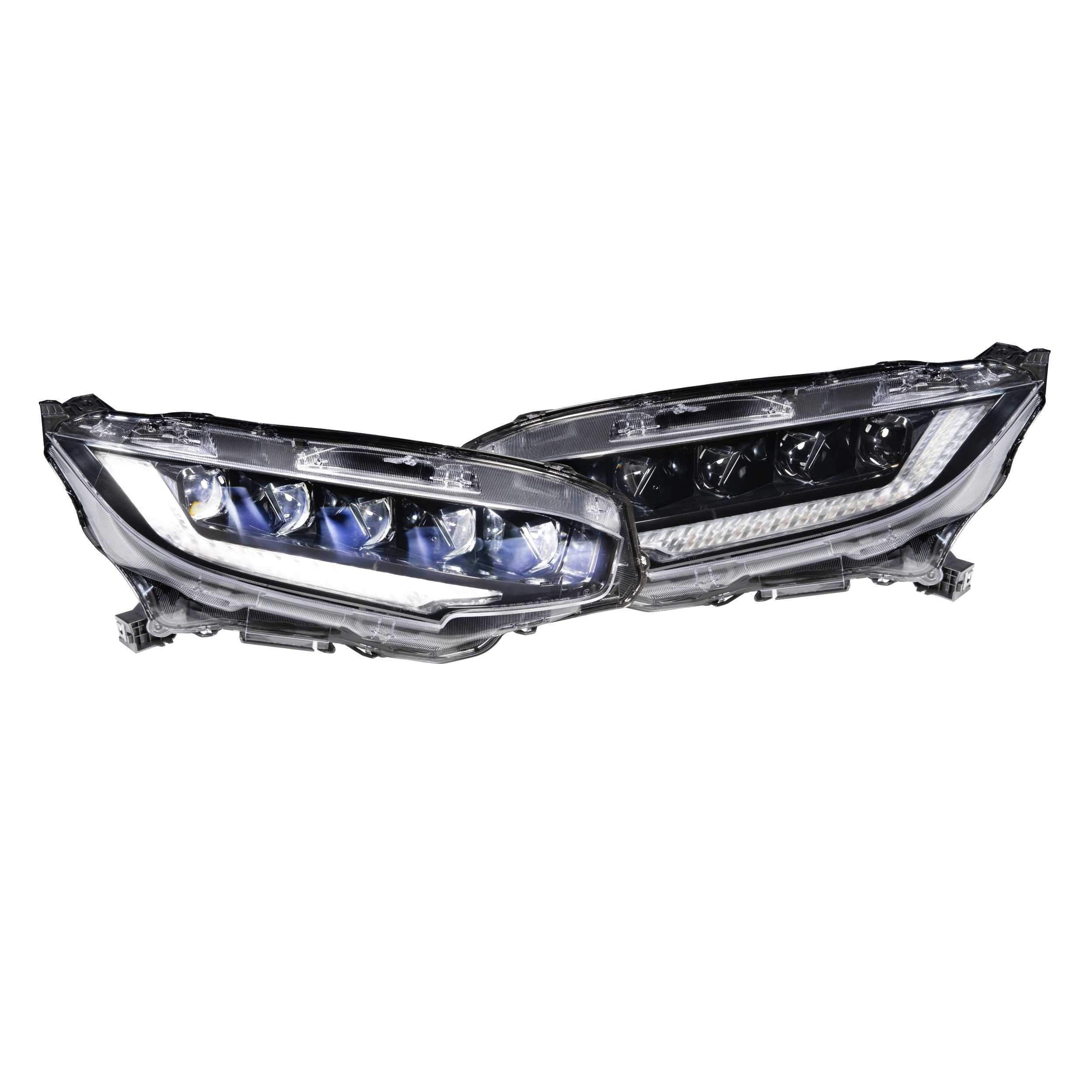 *Discontinued* 2016-2020 Honda Civic XB LED Black Headlights (LF472)-Headlights-Morimoto-LF472-Dirty Diesel Customs