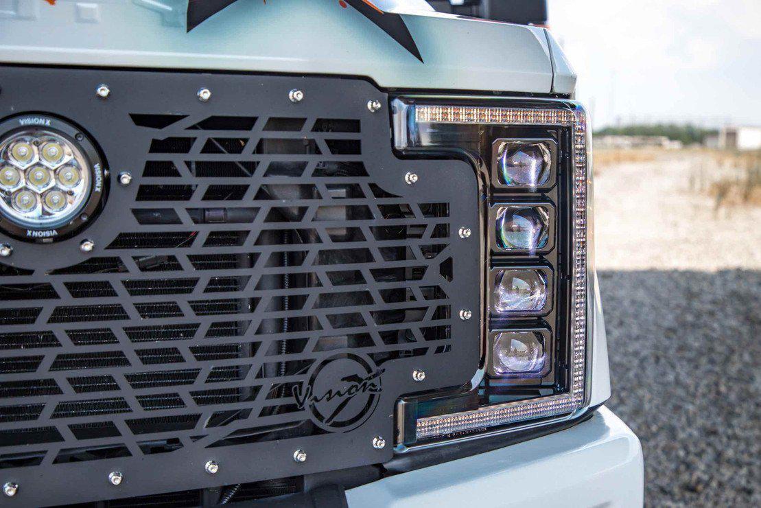 *Discontinued* 2017-2019 Powerstroke XB LED Black Headlights (LF503ASM)-Headlights-Morimoto-LF503-ASM-Dirty Diesel Customs