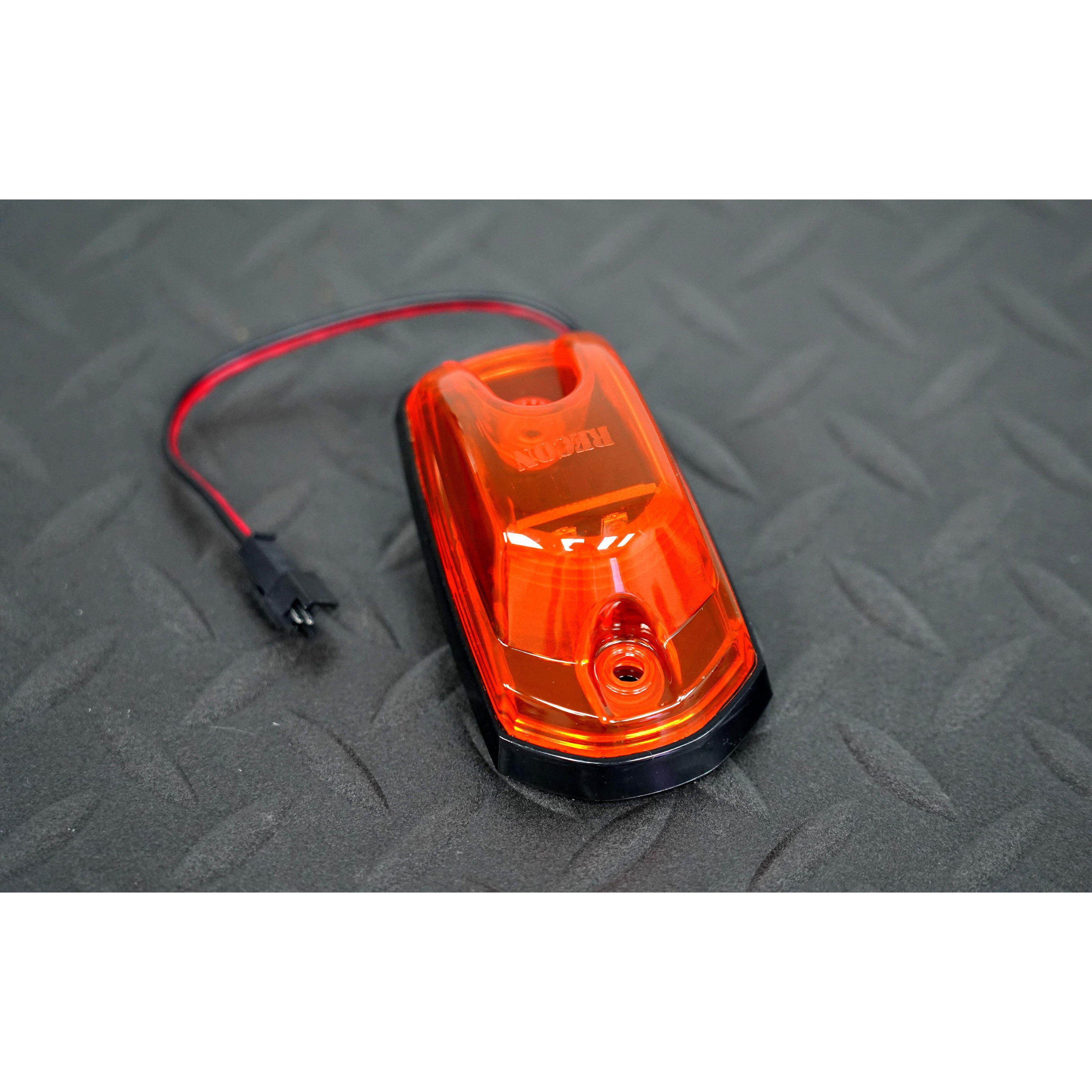 *Discontinued* 2017-2024 Powerstroke Non-OEM Amber LED w/ Amber Lens Cab Lights Set (264342AM)-Cab Lights-RECON Lights-Dirty Diesel Customs