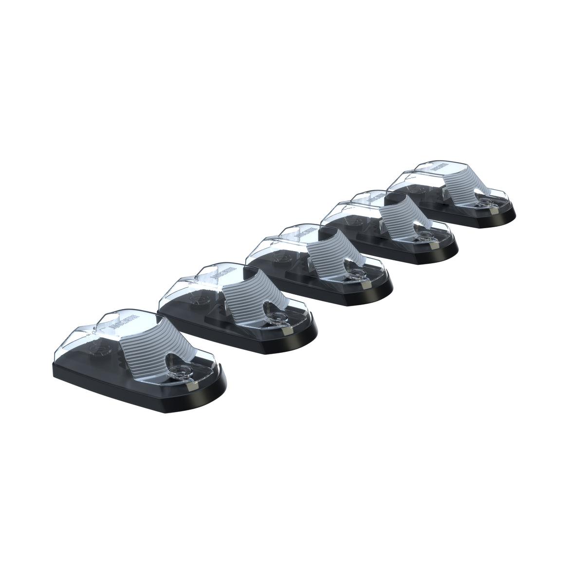 *Discontinued* 2017-2024 Powerstroke Non-OEM Amber LED w/ Clear Lens Cab Lights Set (264342CL)-Cab Lights-RECON Lights-264342CL-Dirty Diesel Customs