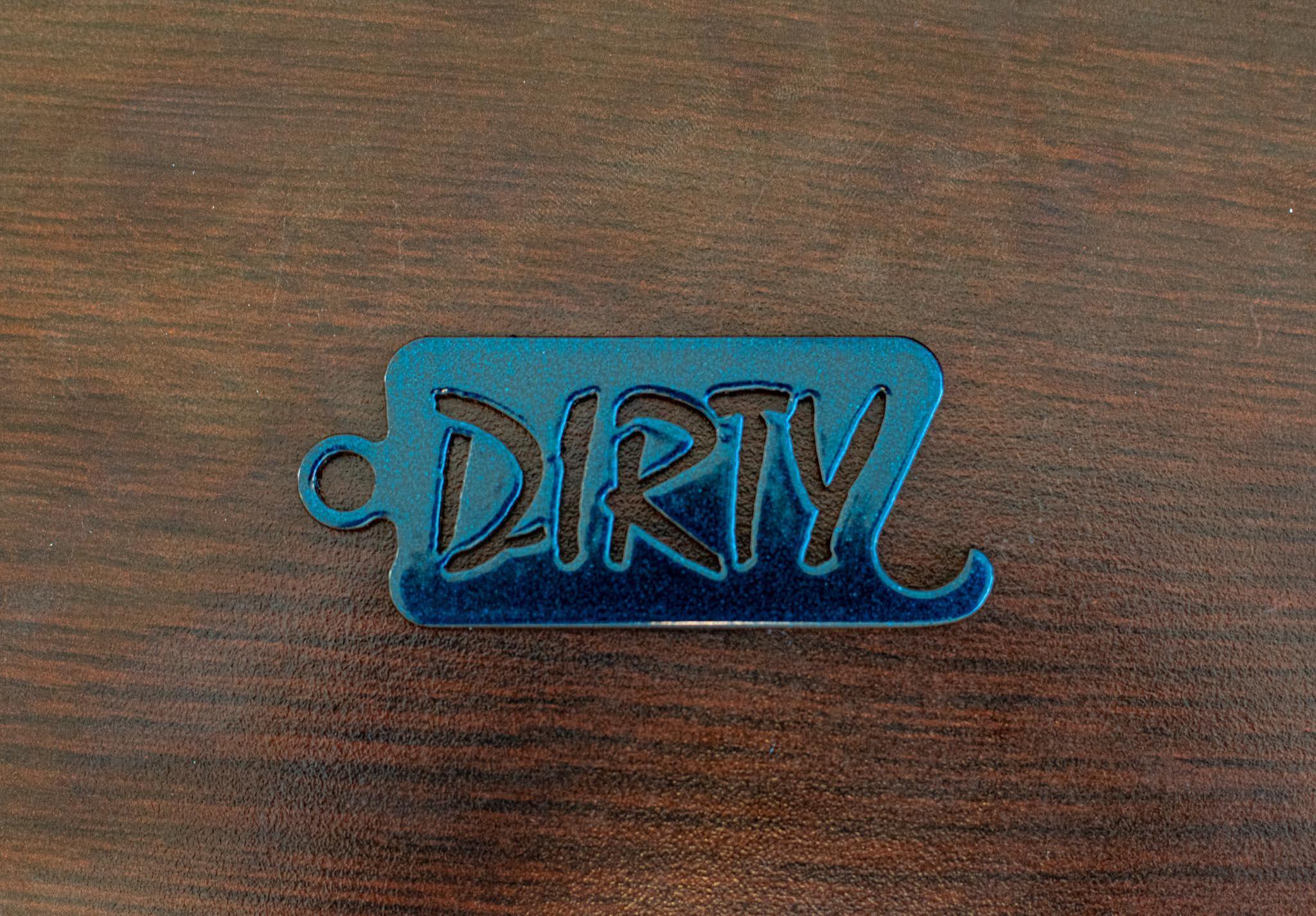 *Discontinued* Dirty Diesel Keychain Bottle Opener-Keychain-Dirty Diesel Customs-DDC-TLS-A022-BLU-Dirty Diesel Customs