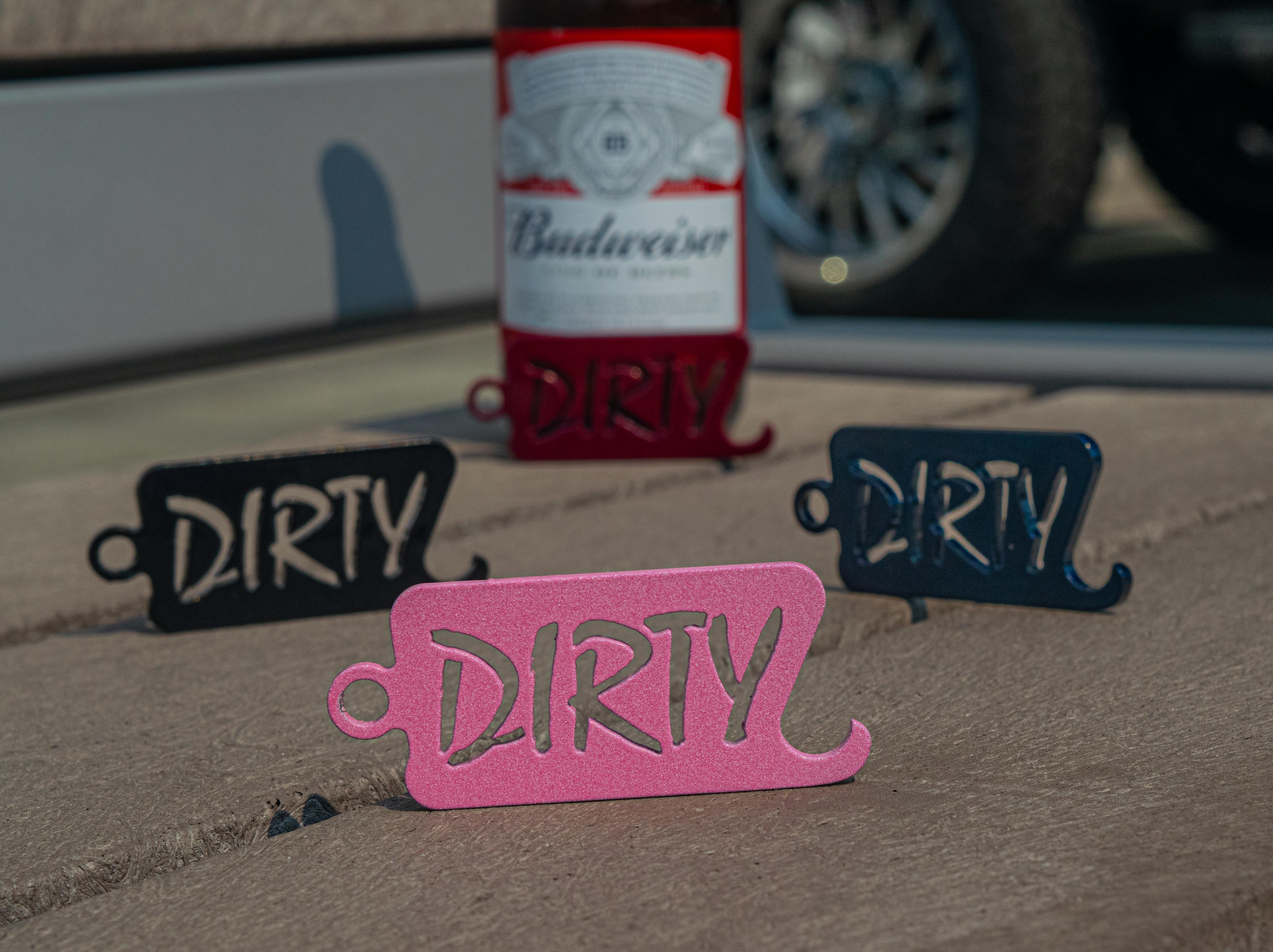 *Discontinued* Dirty Diesel Keychain Bottle Opener-Keychain-Dirty Diesel Customs-DDC-TLS-A022-PNK-Dirty Diesel Customs