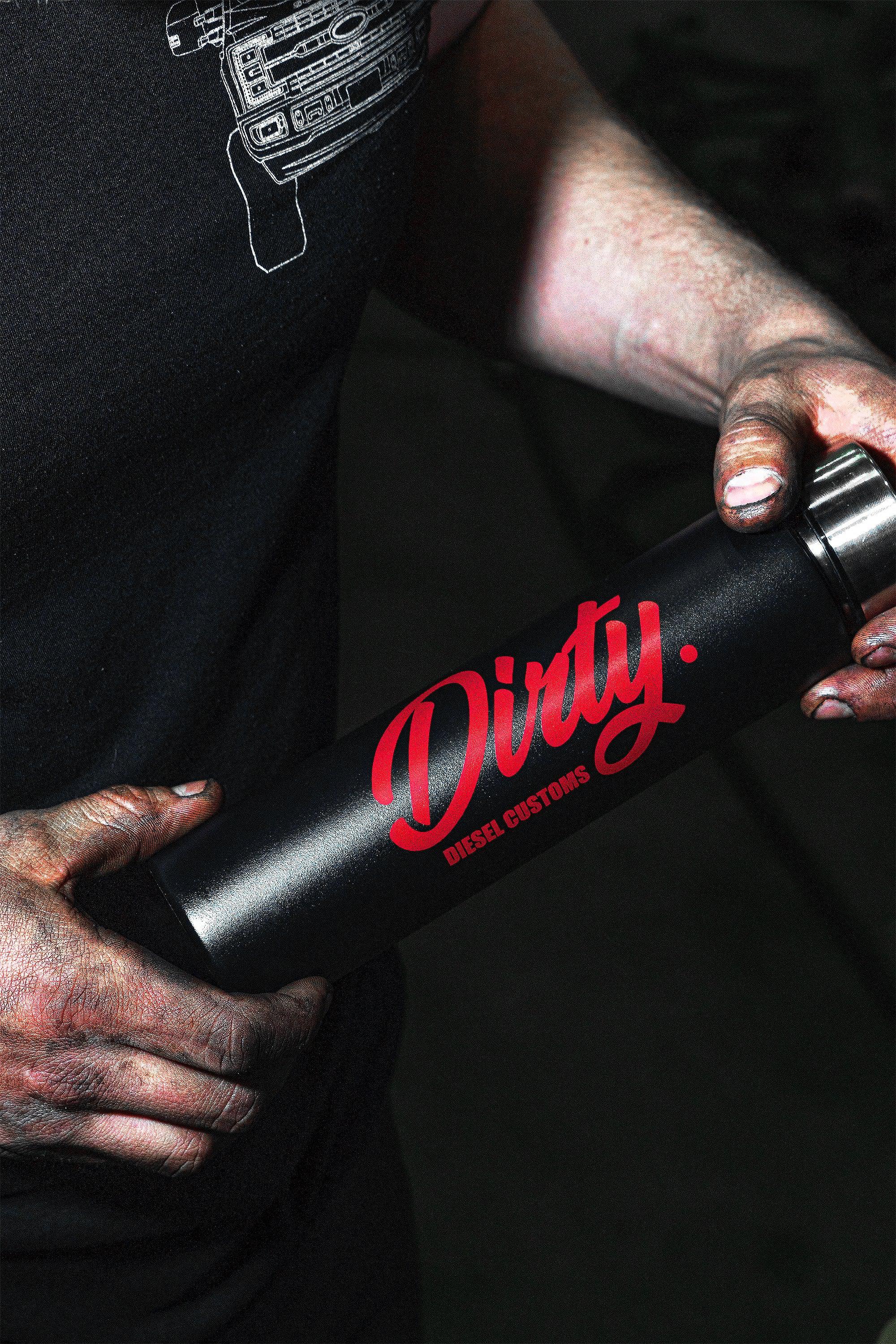 *Discontinued* Dirty Diesel Pace Trail Water Bottle-Water Bottle-Dirty Diesel Customs-DDC-WB-001-Dirty Diesel Customs