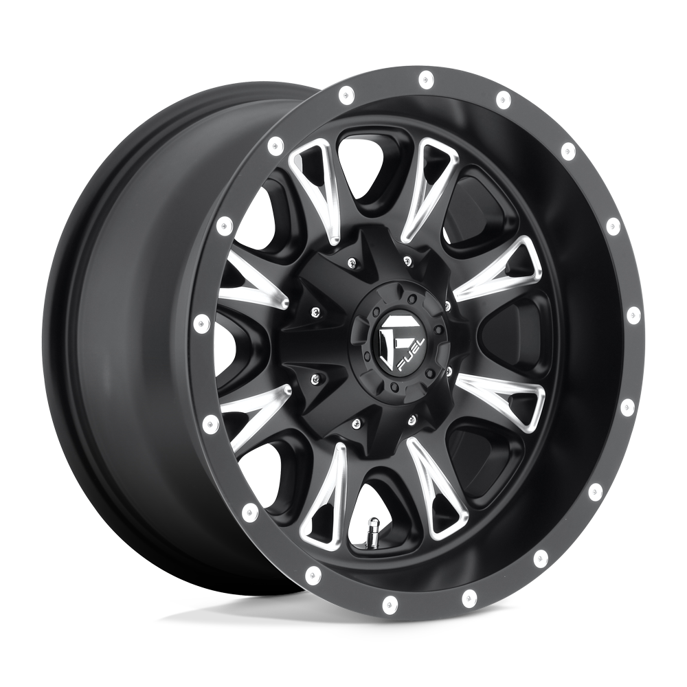 *Discontinued* Fuel 1PC D513 THROTTLE - Matte Black Milled-Wheels-Fuel-D513176582F-Dirty Diesel Customs