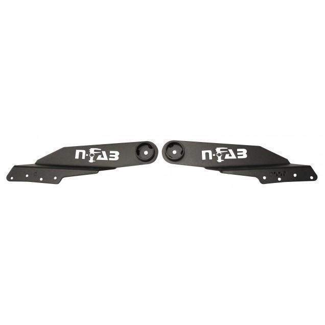 *Discontinued* N-Fab 1988-1998 Chevy/GMC Roof Mount for 50" Dual Row Light Bar-Light Bar Mounts-Speed Demon-C8849LR-TX-Dirty Diesel Customs